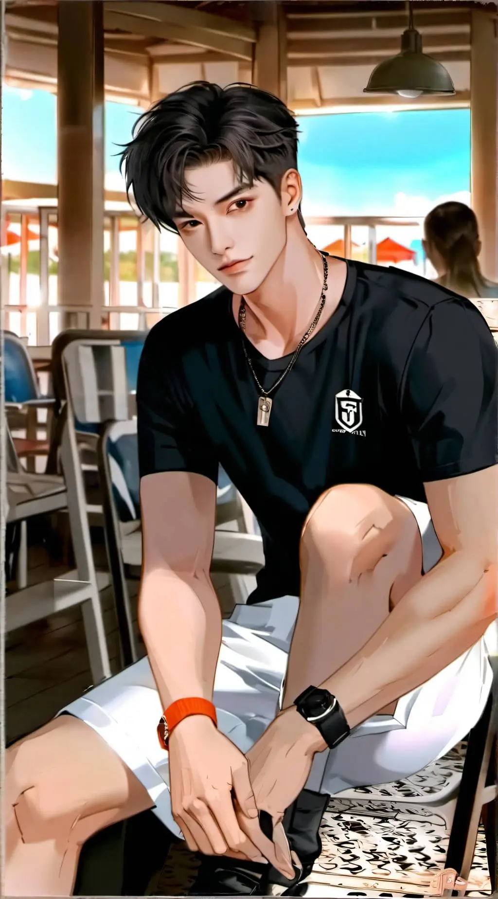 ai character: Kai background