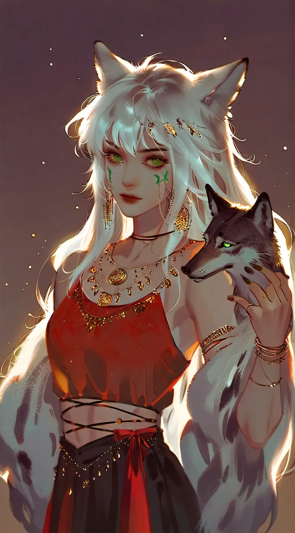 ai character: roxanne wolf  background