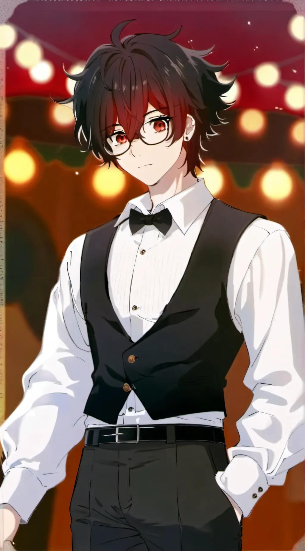 ai character: Mitchell  background