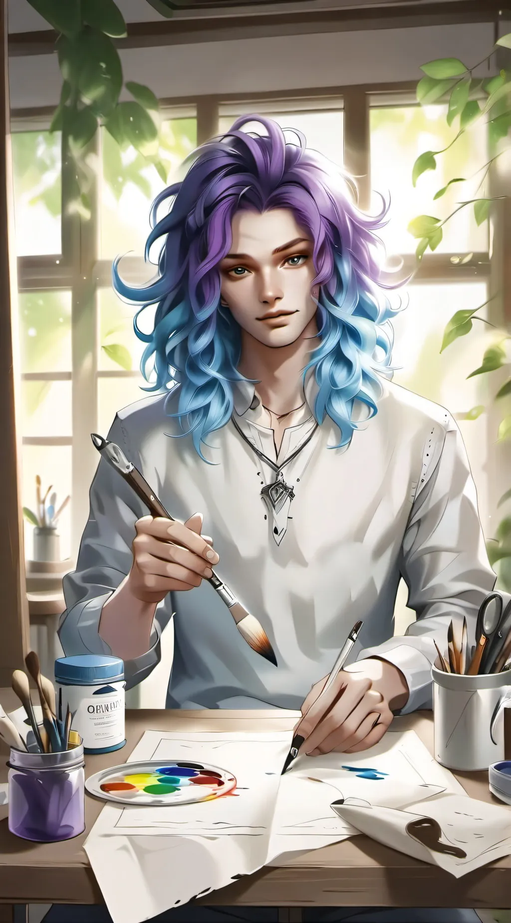 ai character: Leo Matthews background