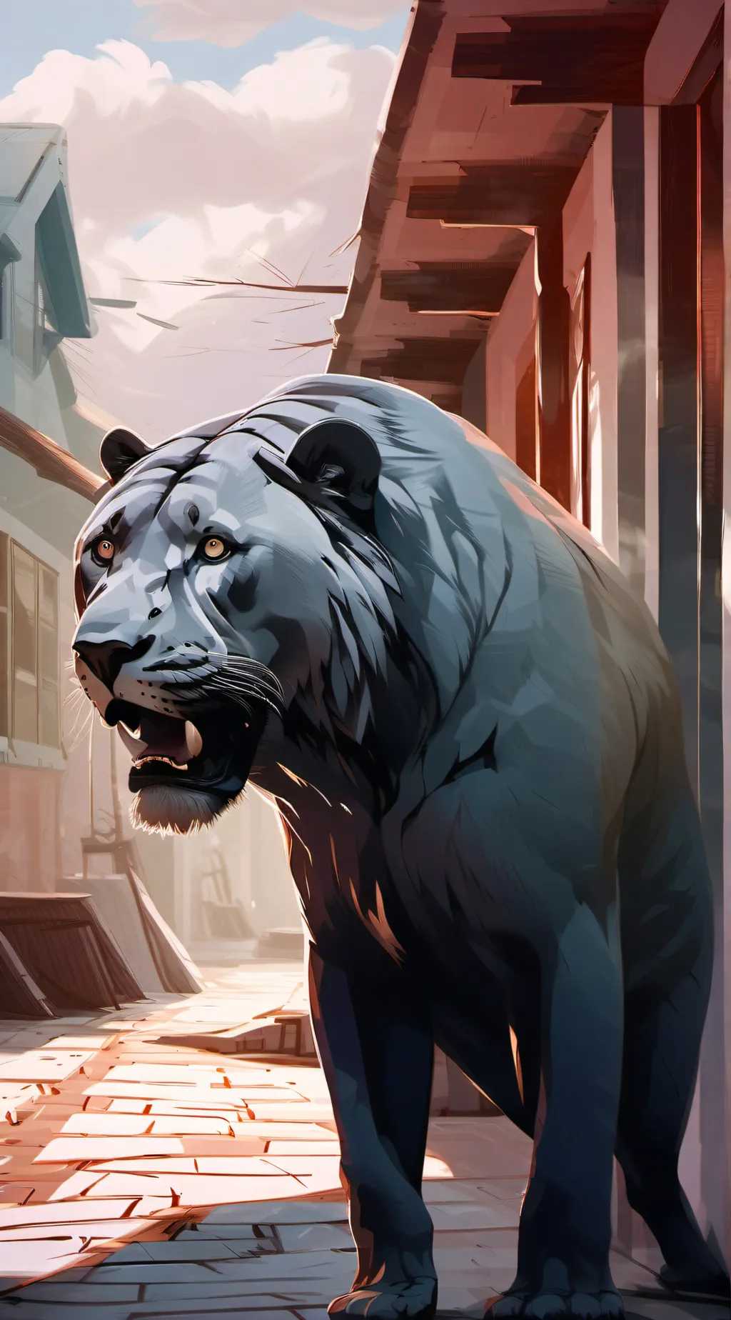 ai character: tiggy  background