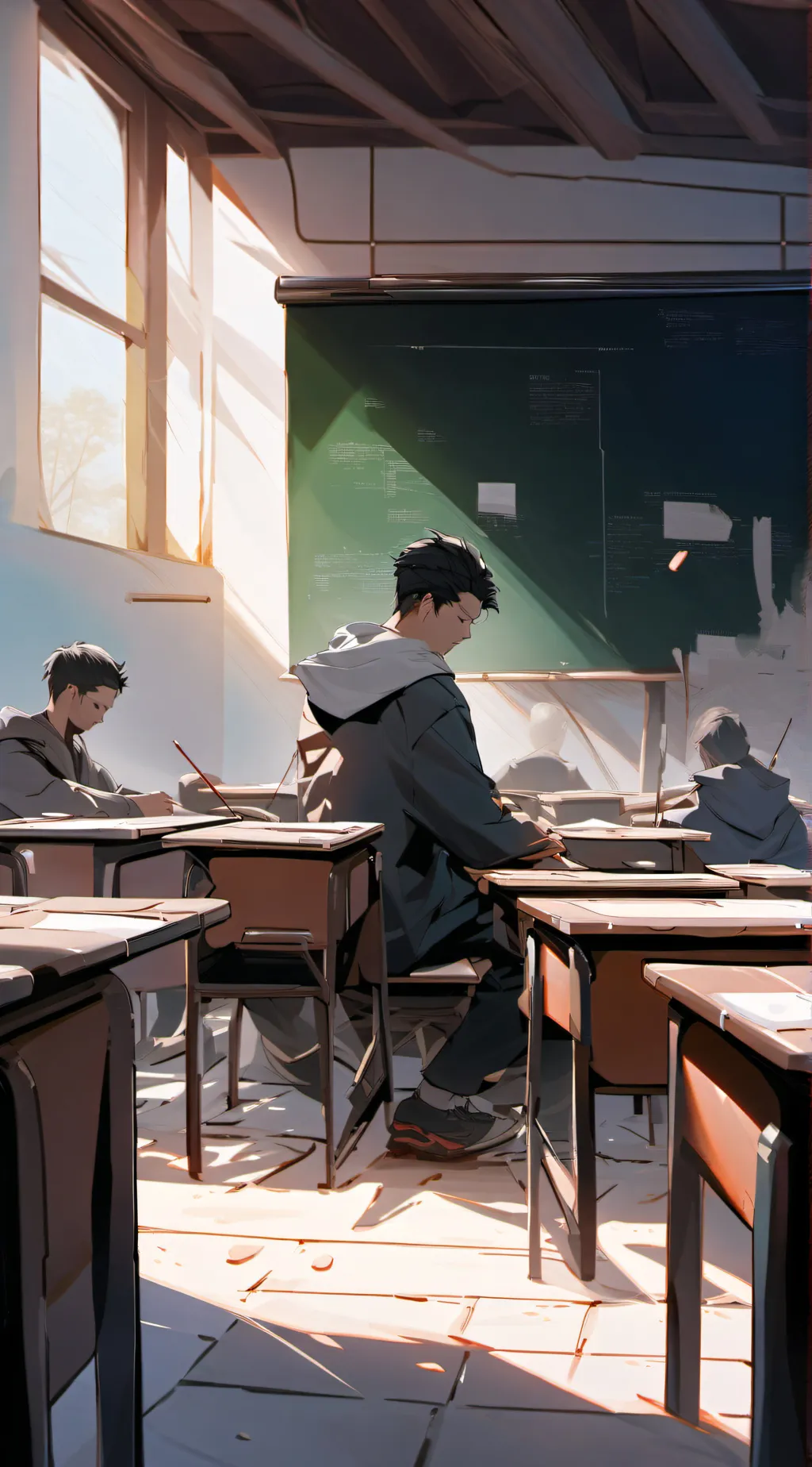 ai character: Mha background