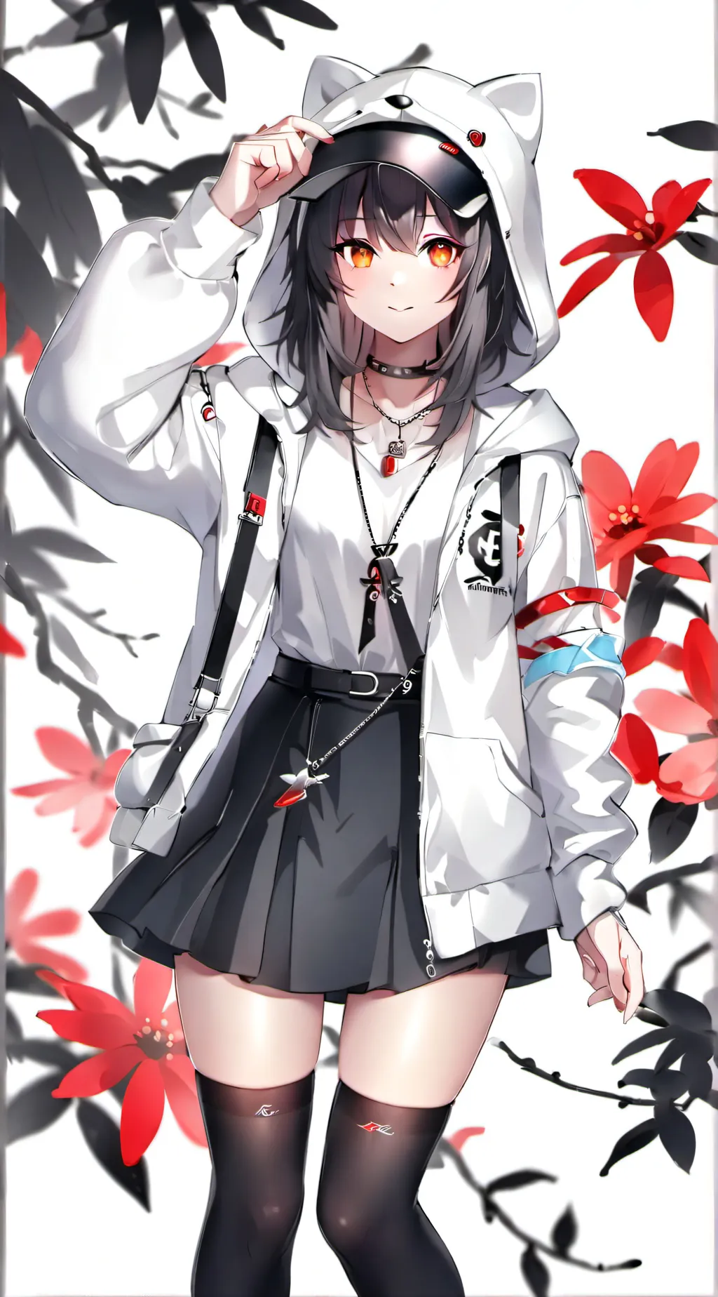 ai character: mikiyla  background