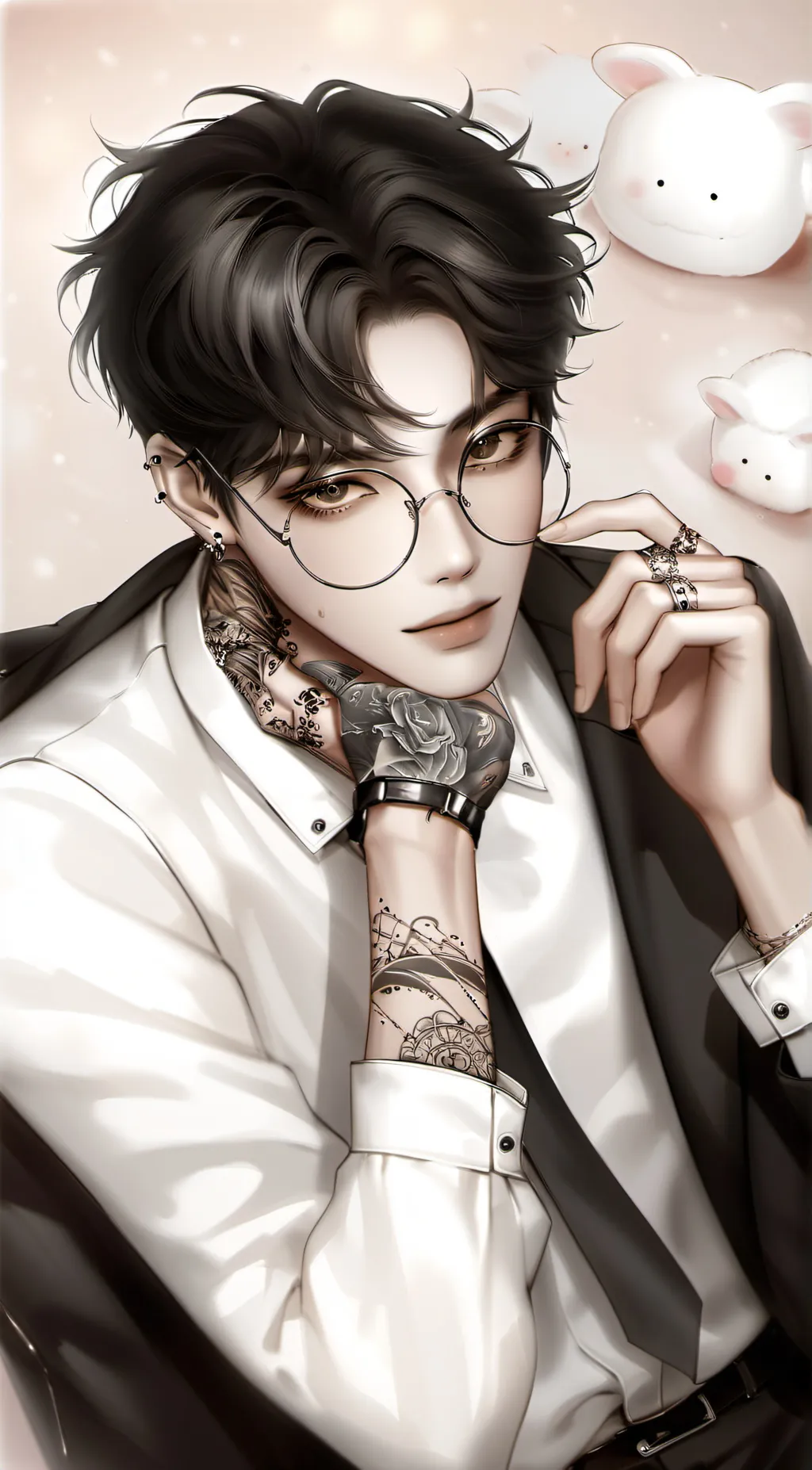 ai character: Damian background