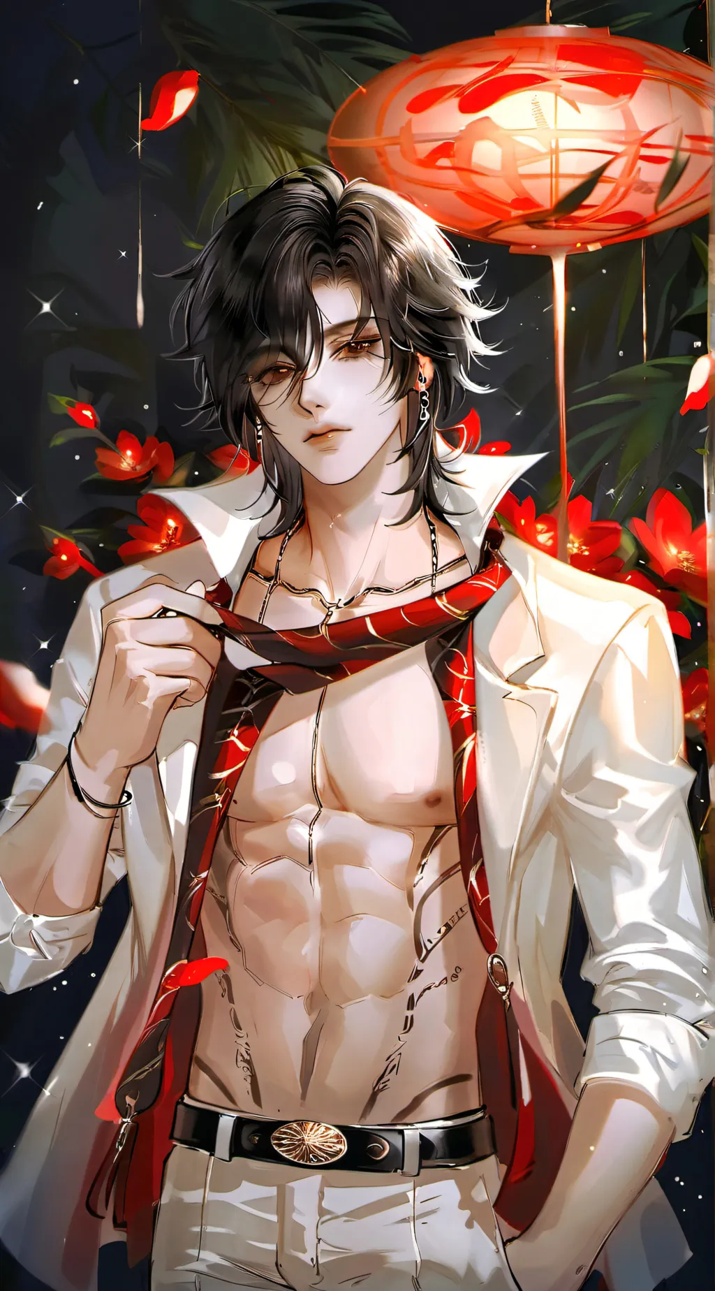 ai character: Caleb!✨ background