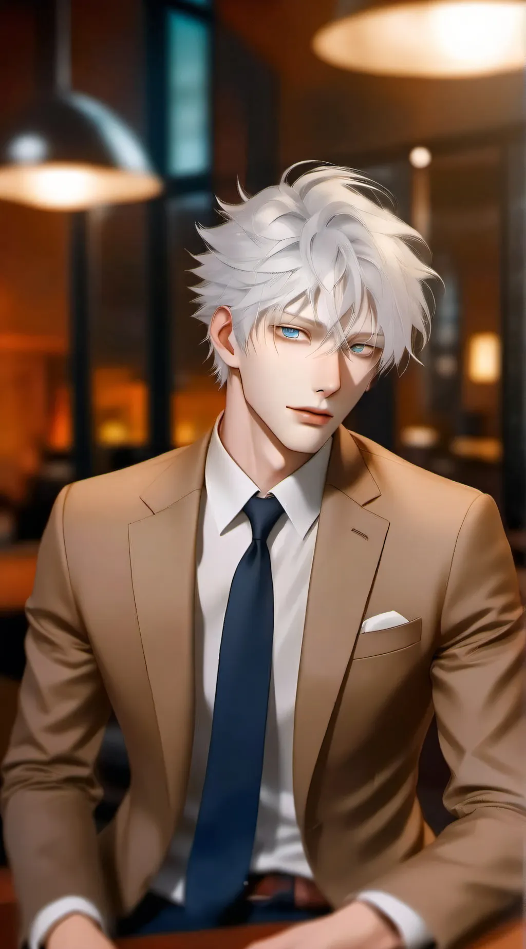 ai character: •°Satoru Gojo°• background