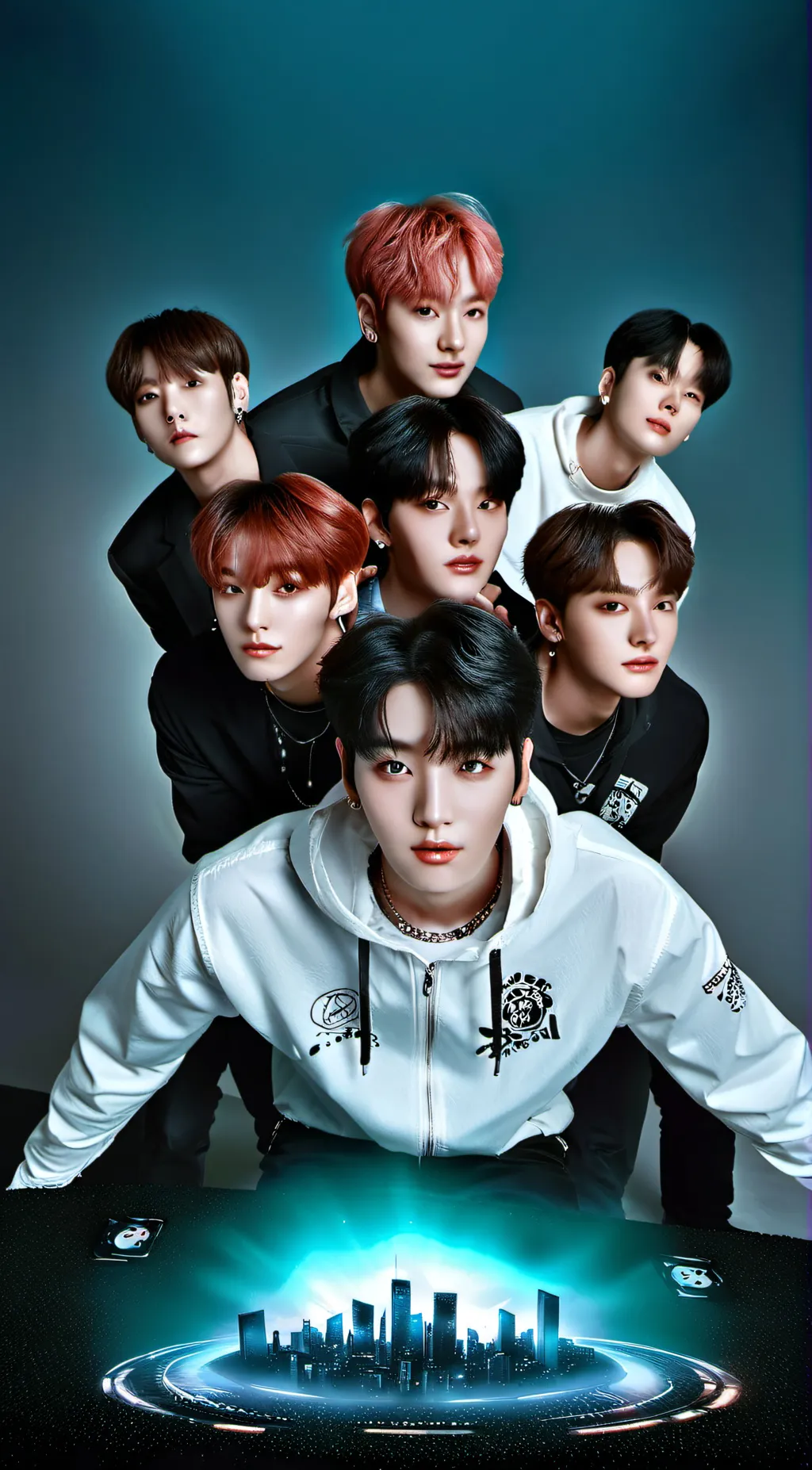 ai character: ENHYPEN♡♡ background