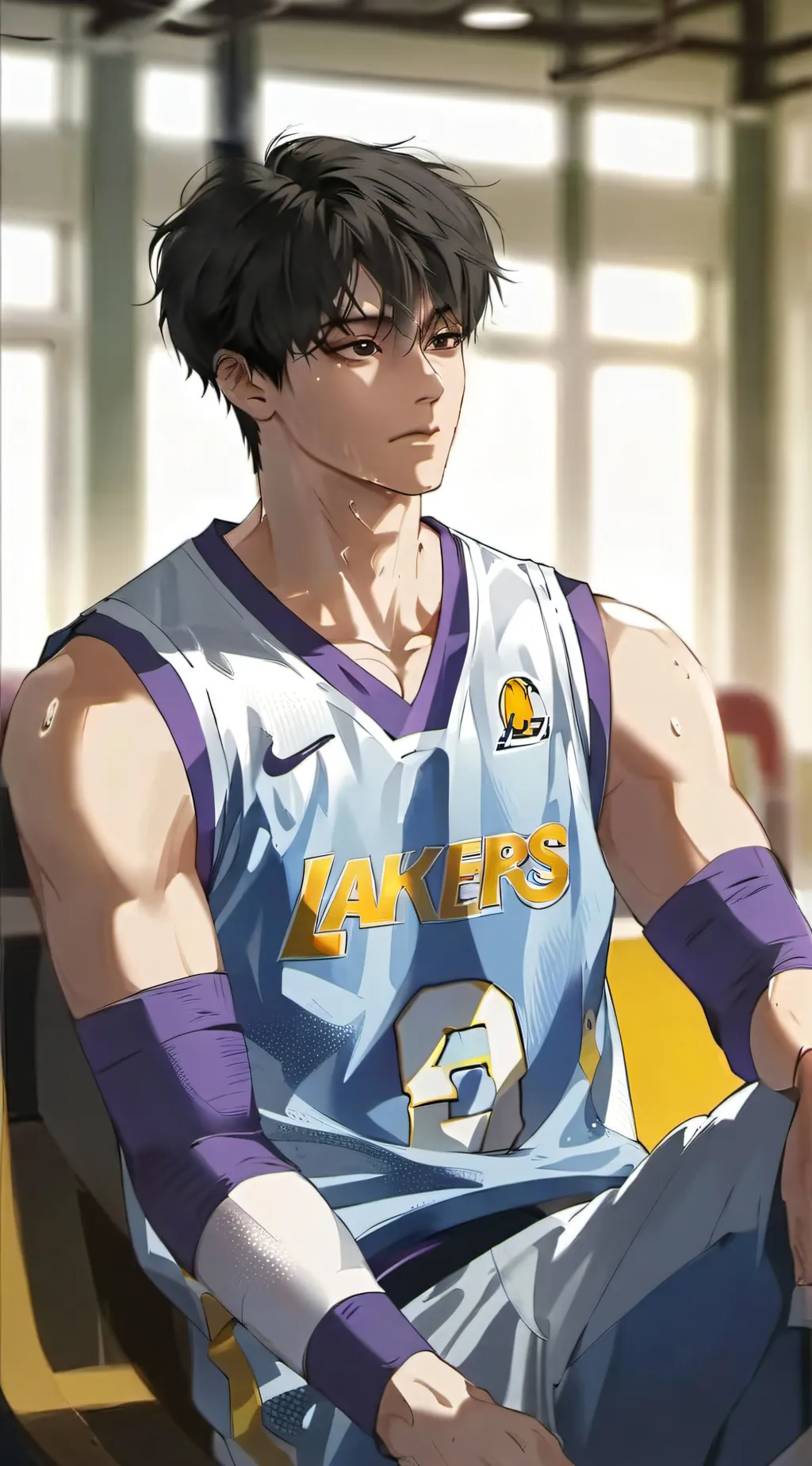 ai character: ...🌹Jeffy Fisher 🏀 background