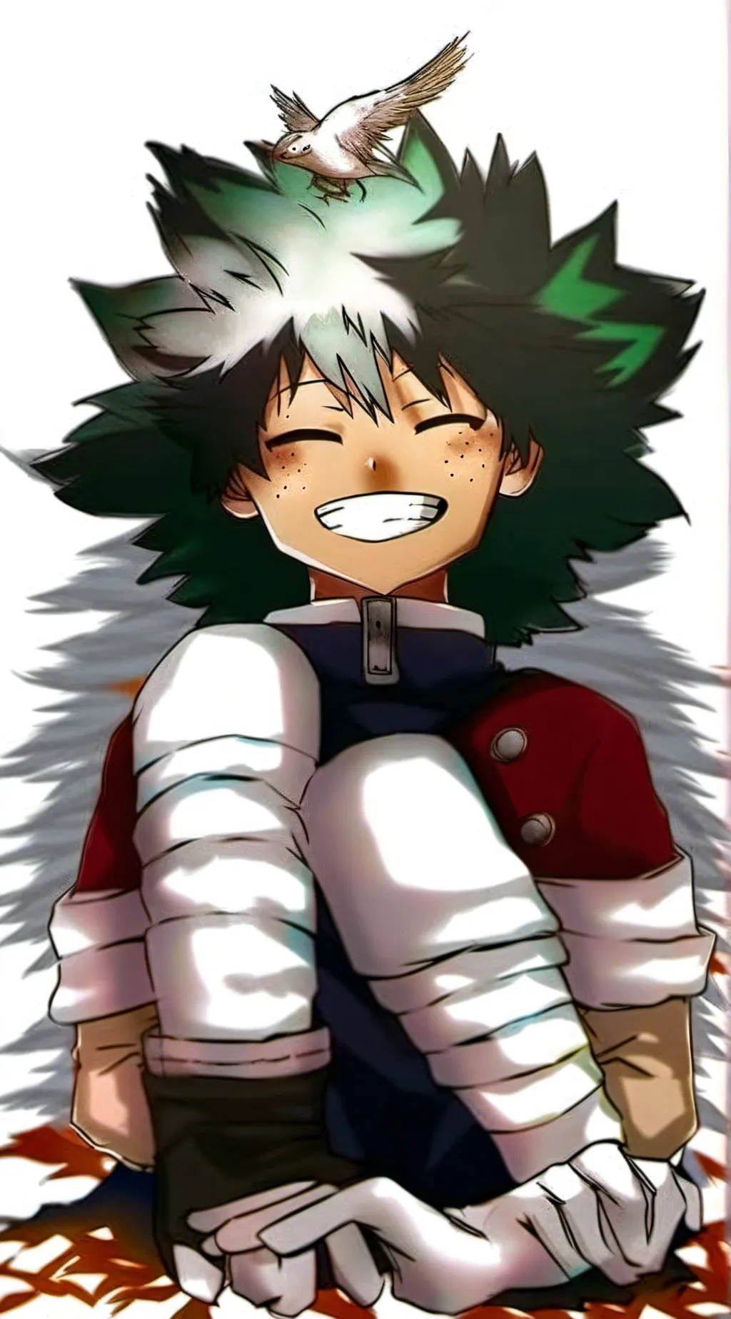 ai character: {Izuku midoriya} background