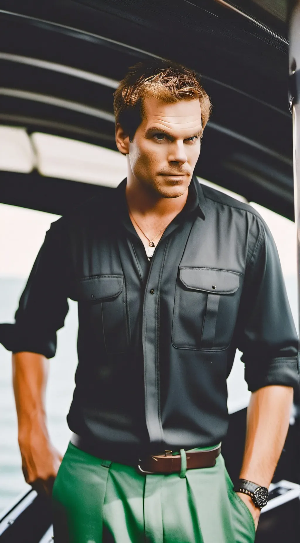 ai character: Dexter Morgan background