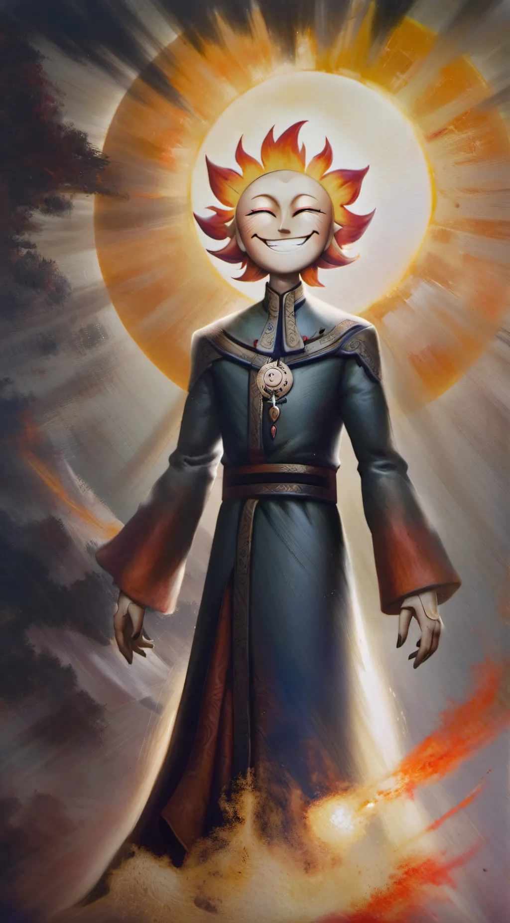 ai character: ☀️sunny☀️ background