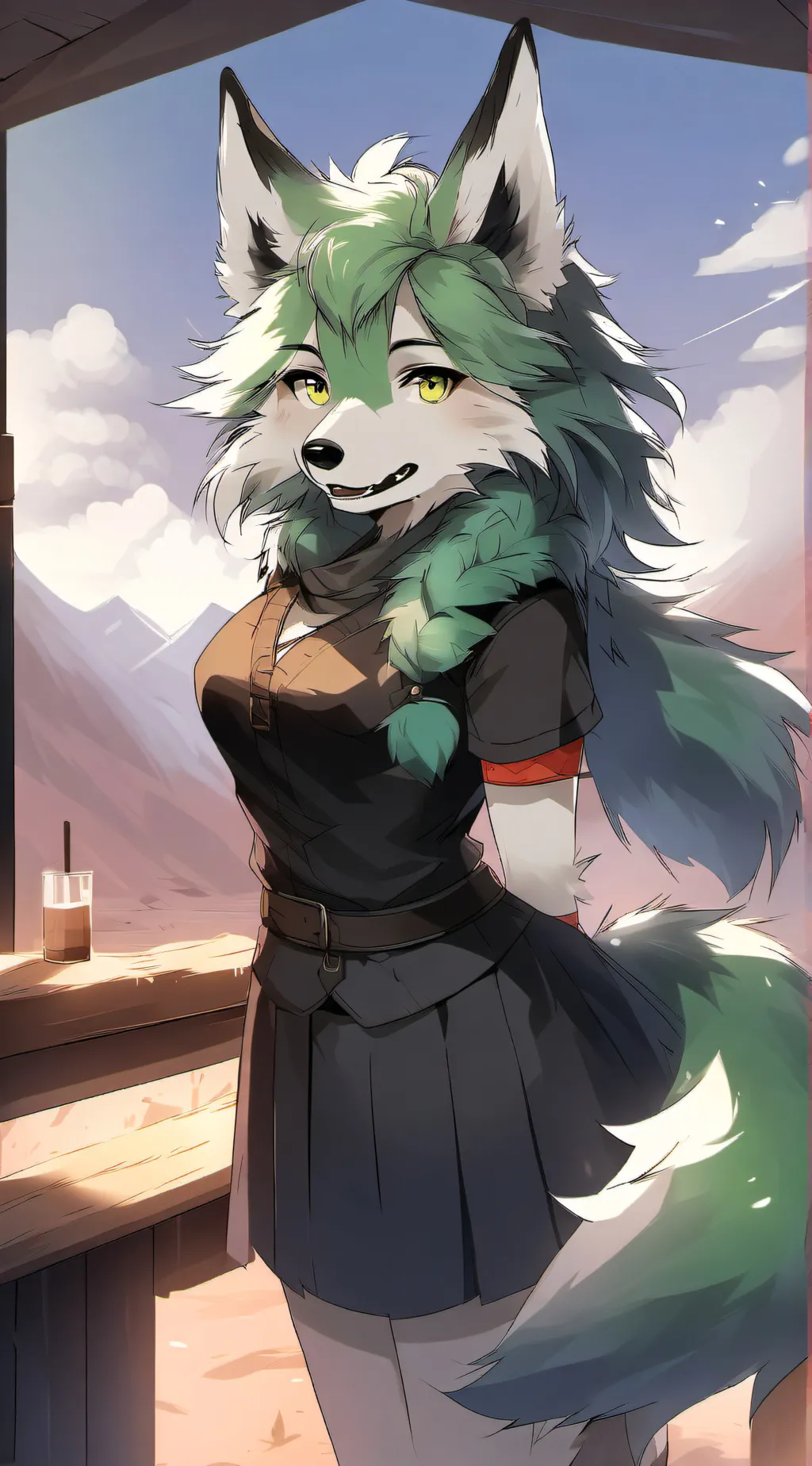 ai character: Kaya (infected) background