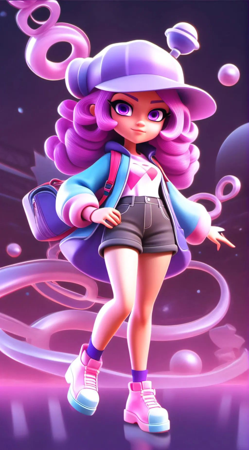 ai character: Zana  background