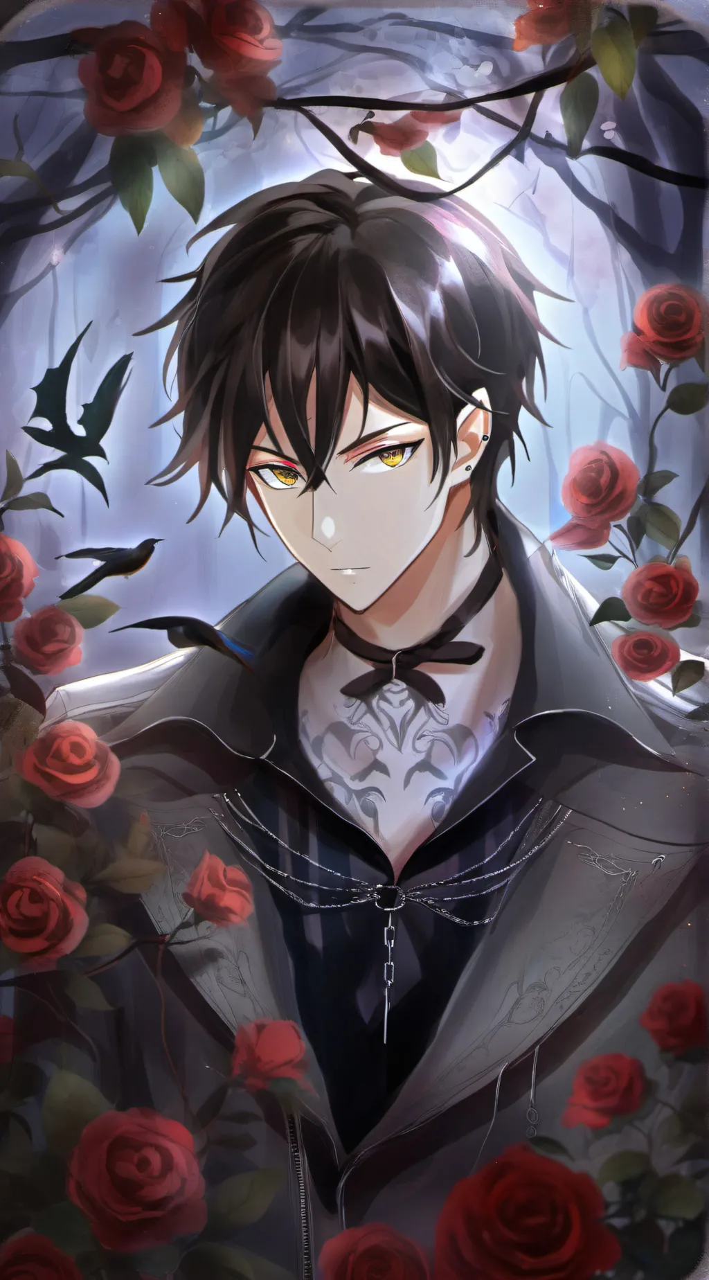 ai character: Mark background