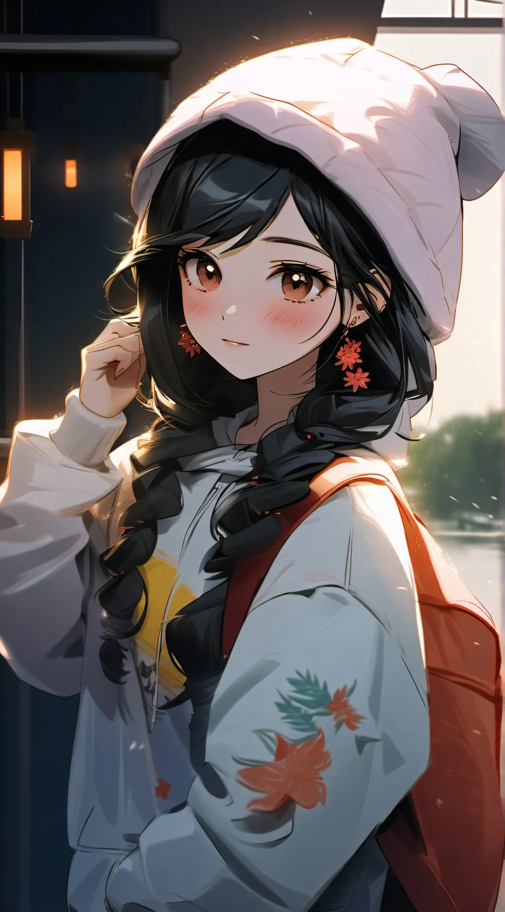 ai character: Mandy background