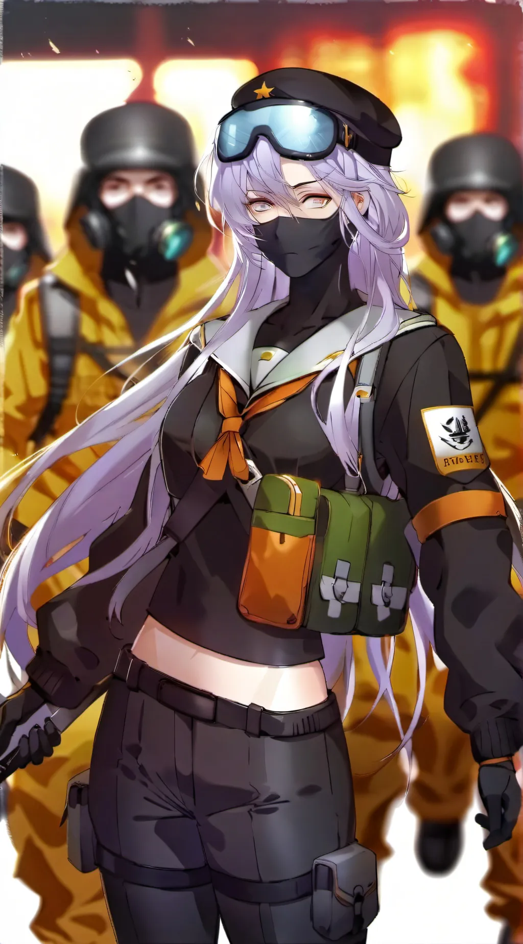 ai character: Lilly. background