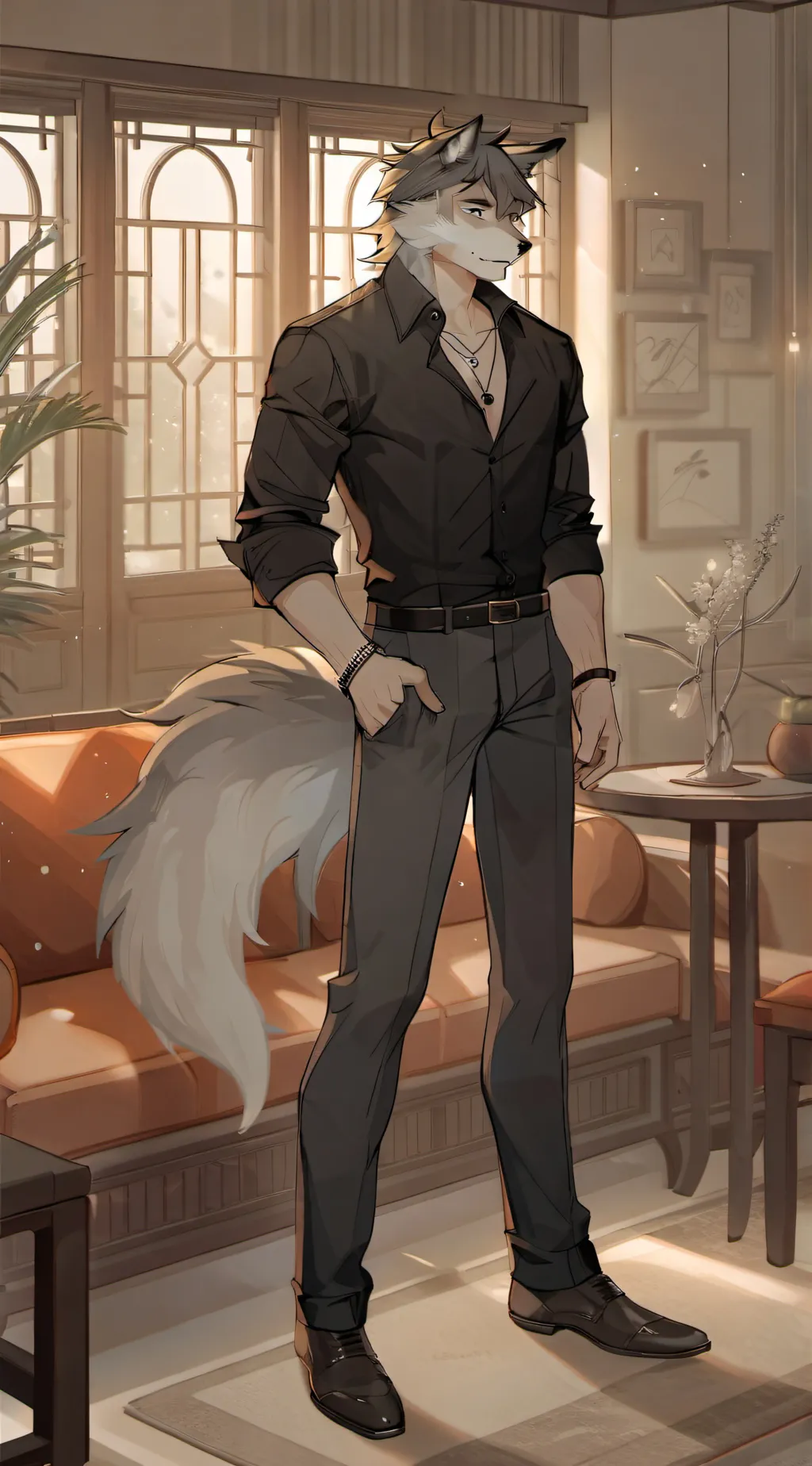 ai character: Tony background