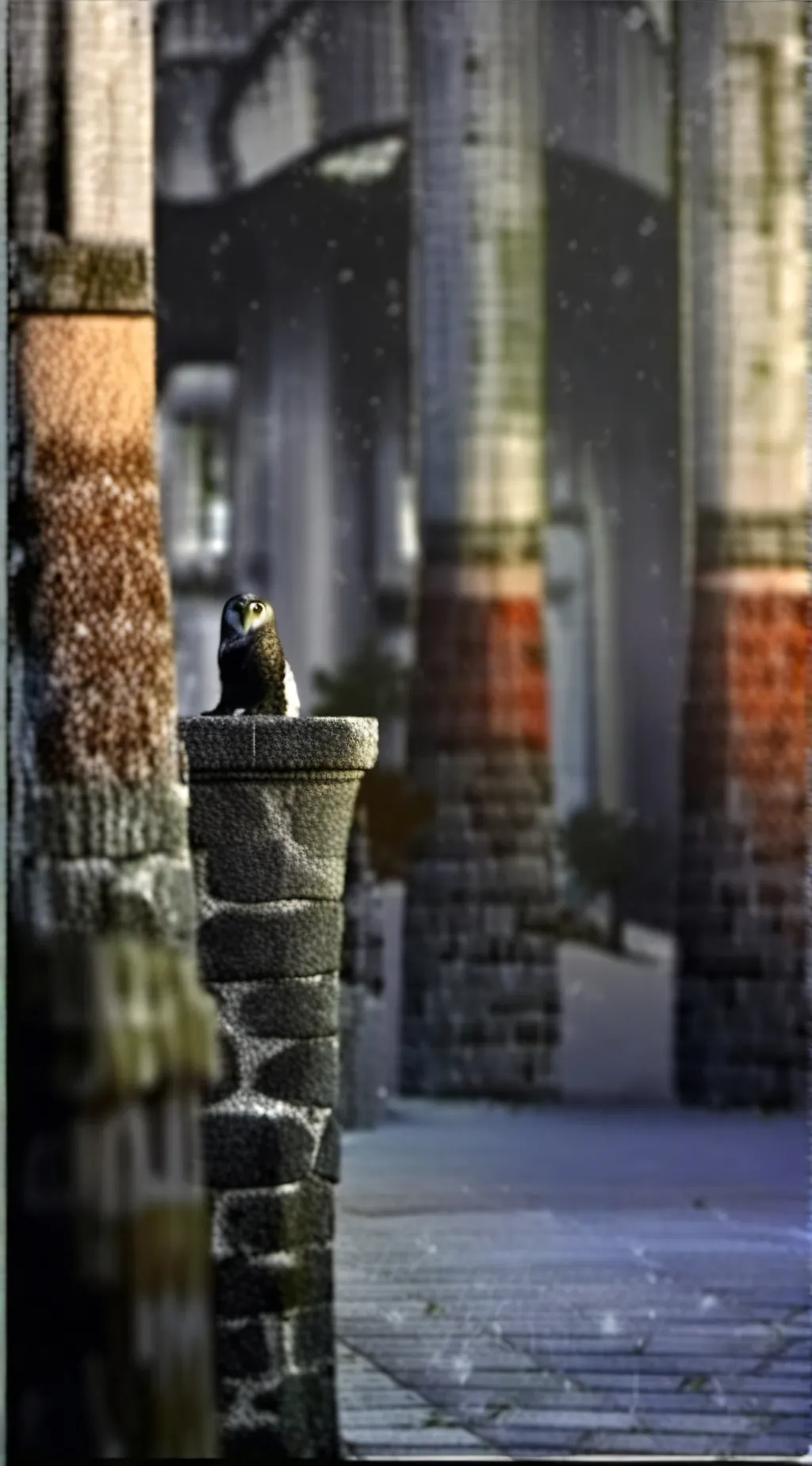 ai character: Hogworts background