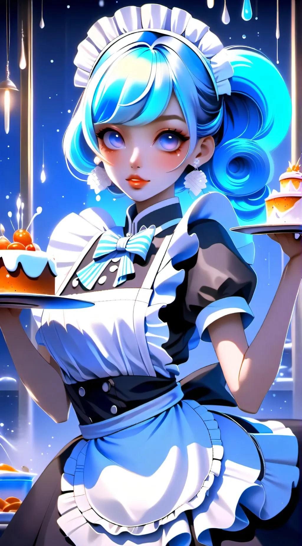 ai character: Lily  background