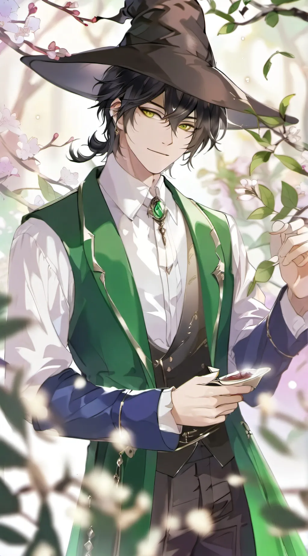 ai character: Griffith  background