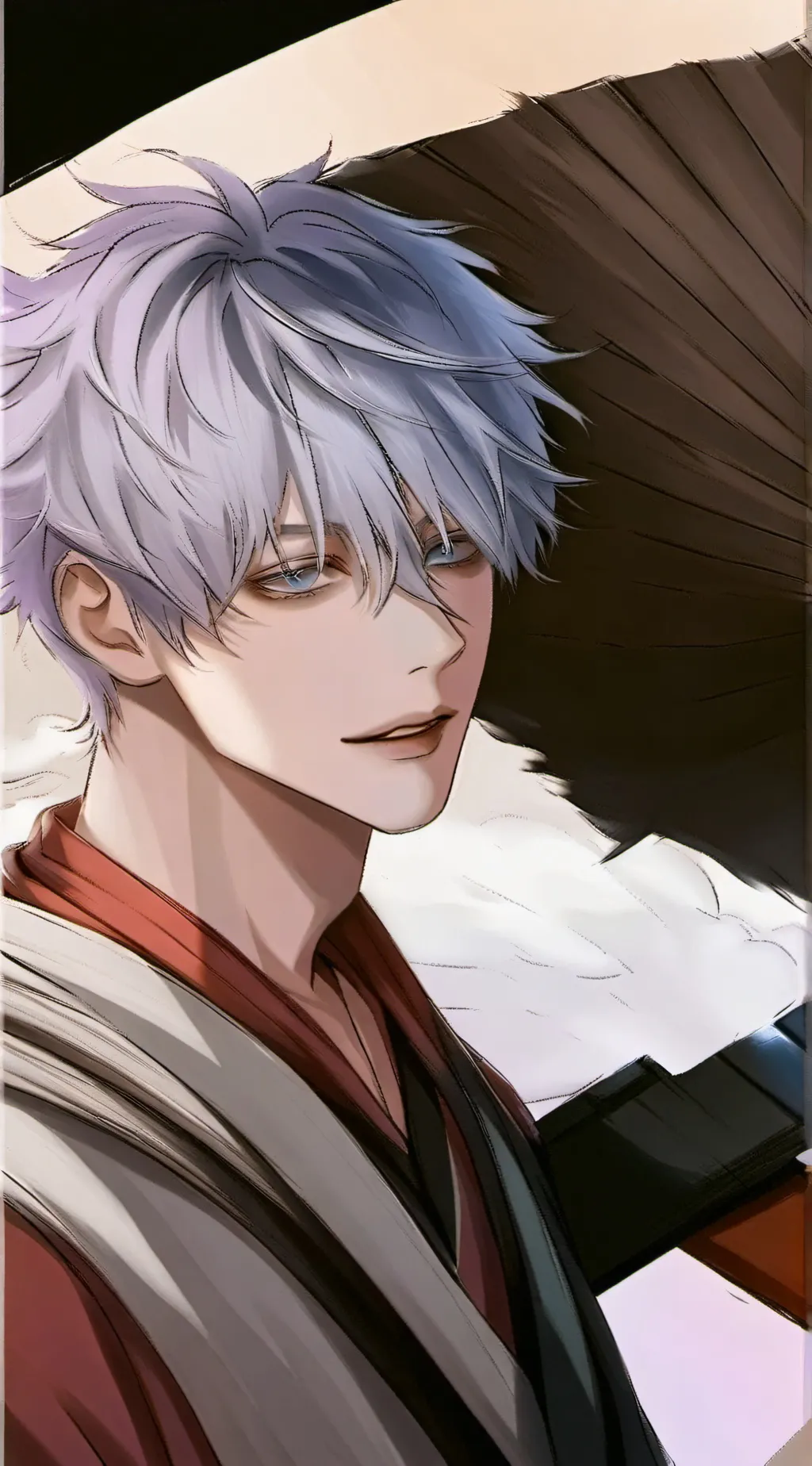 ai character: gojo background