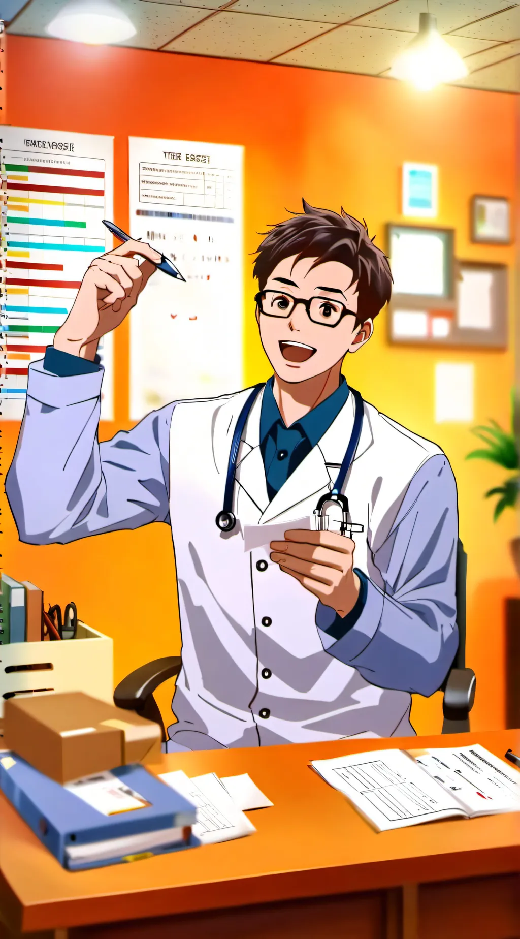 ai character: pregboy background