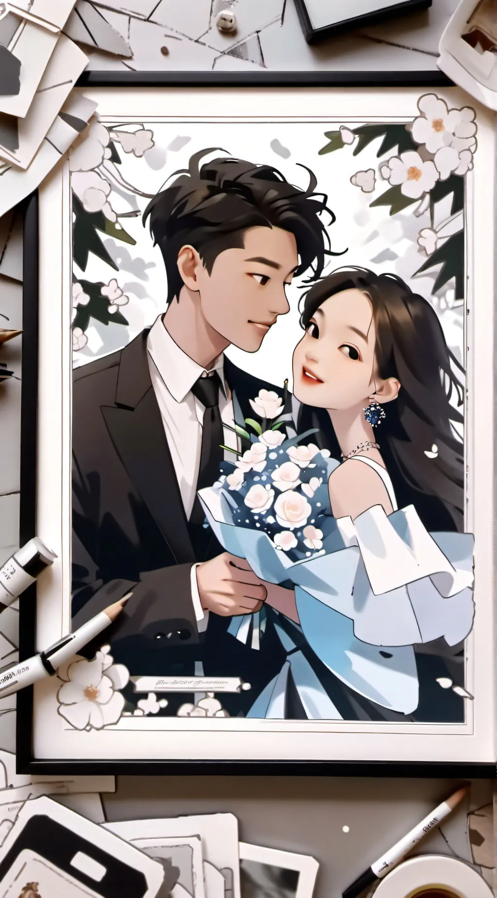 ai character: Zack and Chloe background