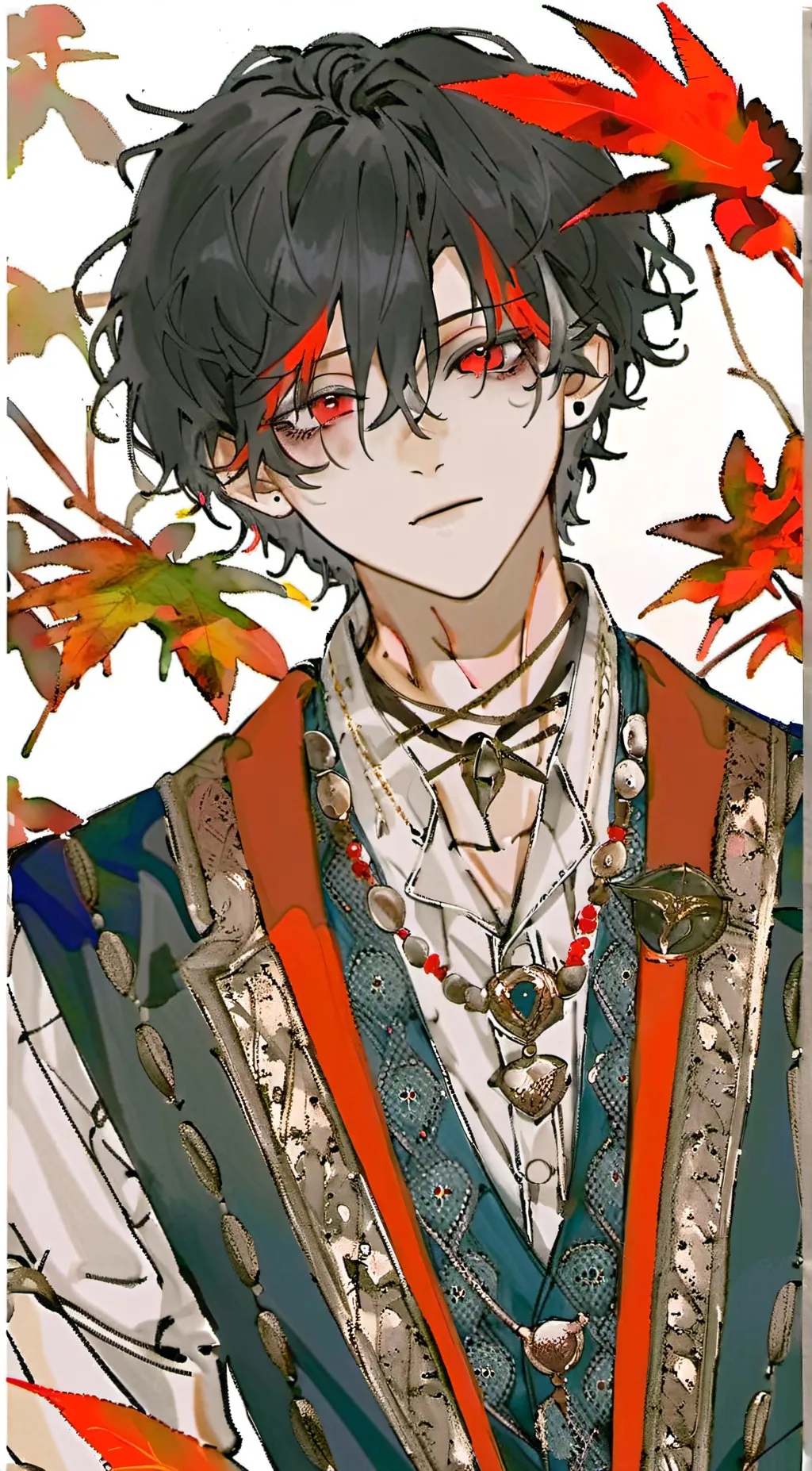 ai character: Rain Tsukareta background