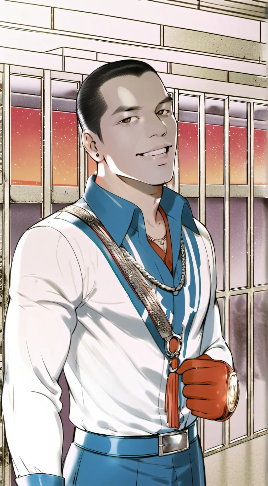 ai character: Oliver background