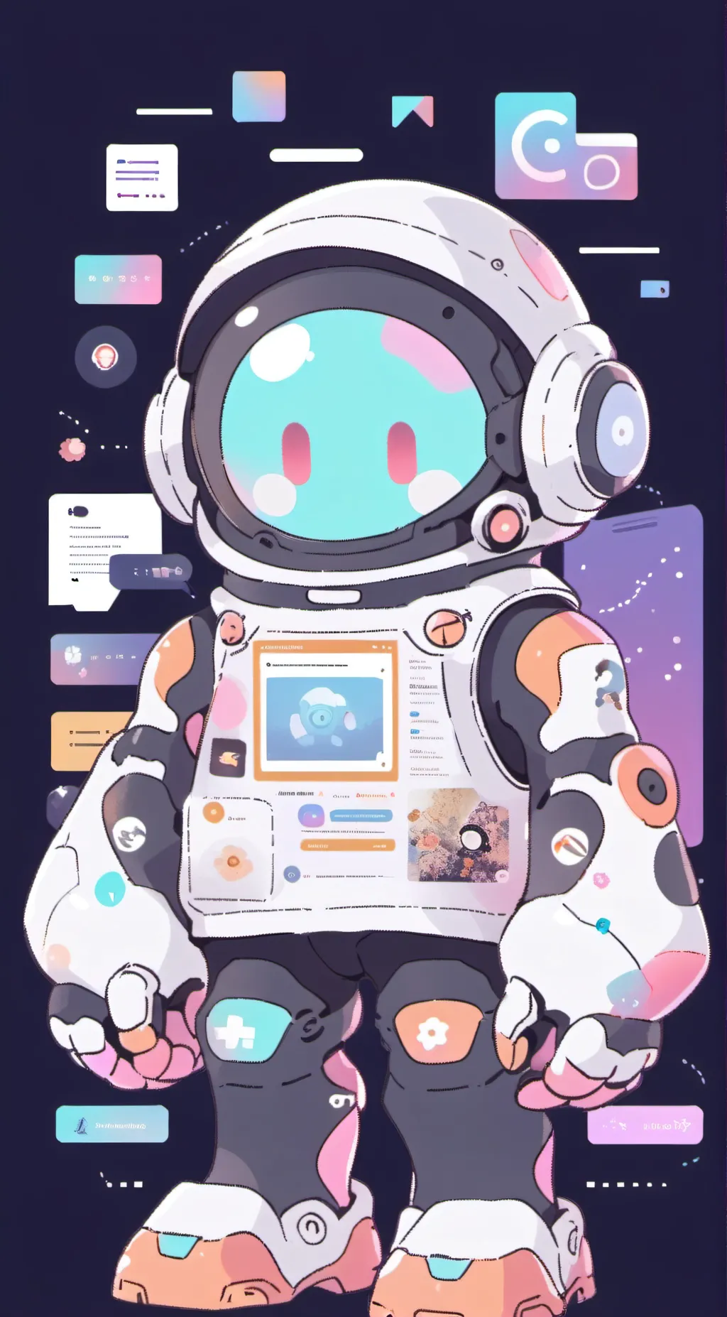 ai character: Search Engine TEST background