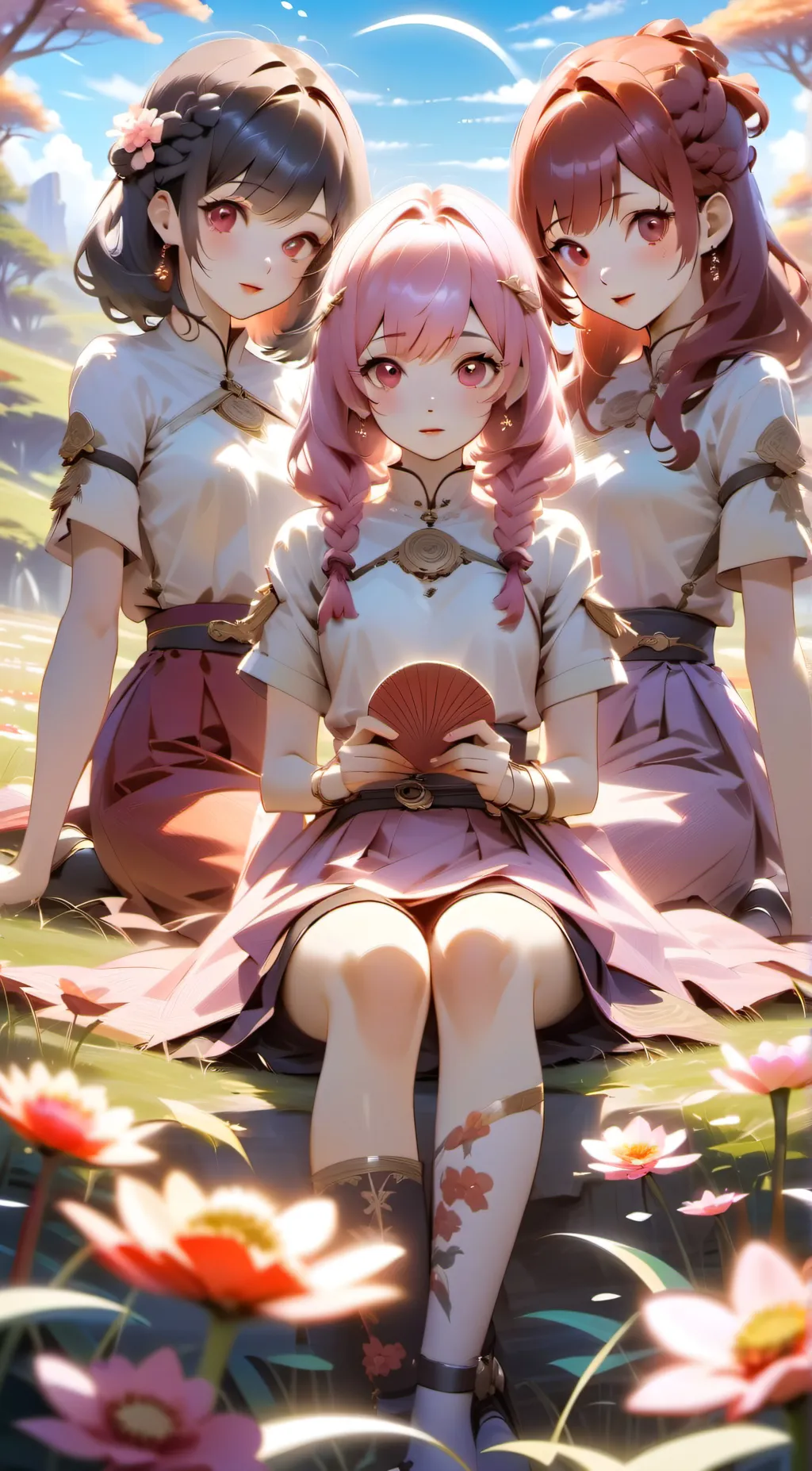 ai character: Lily background