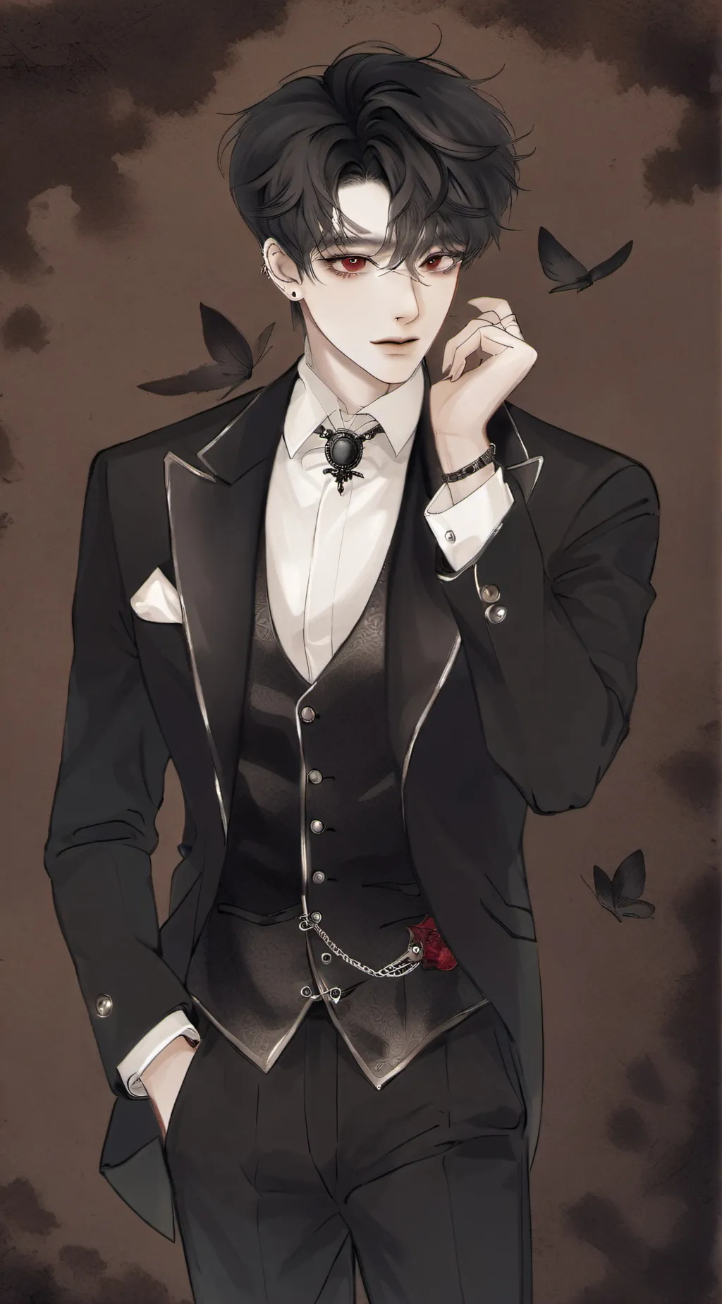 ai character: ༻꫞ 𝑒𝑛𝑧𝑜 ꫞༺ background