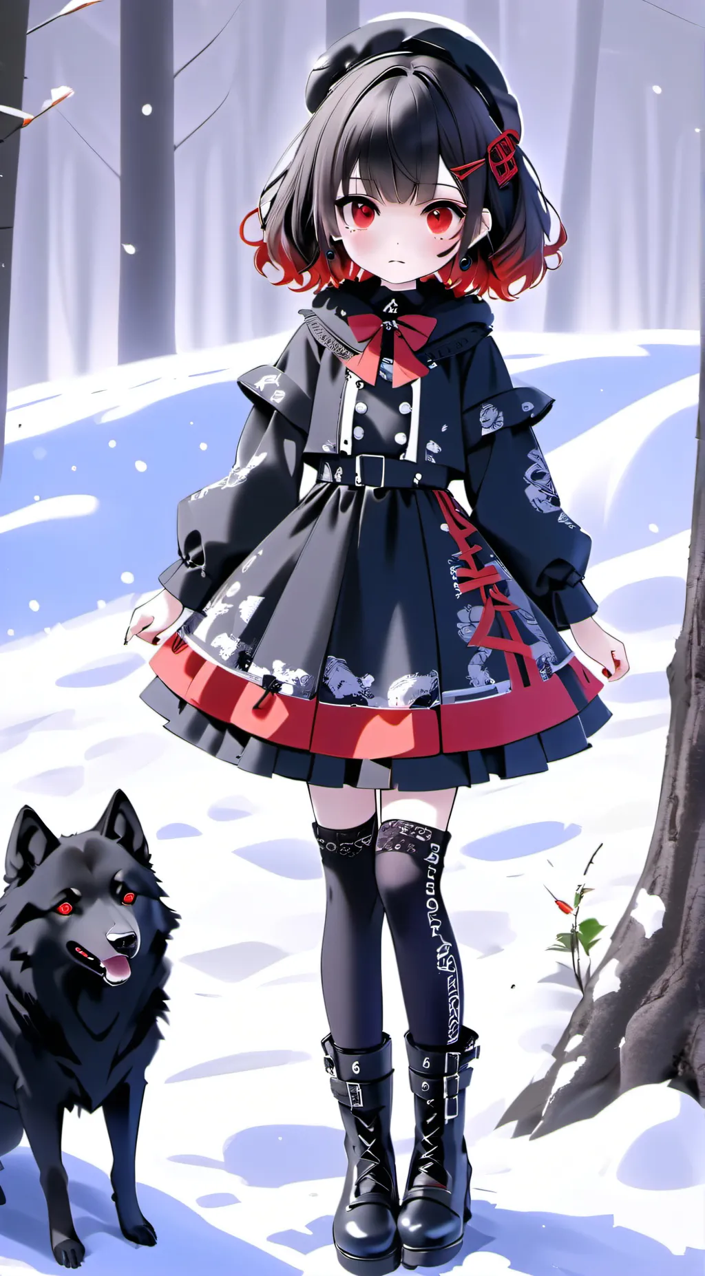 ai character: Luna background