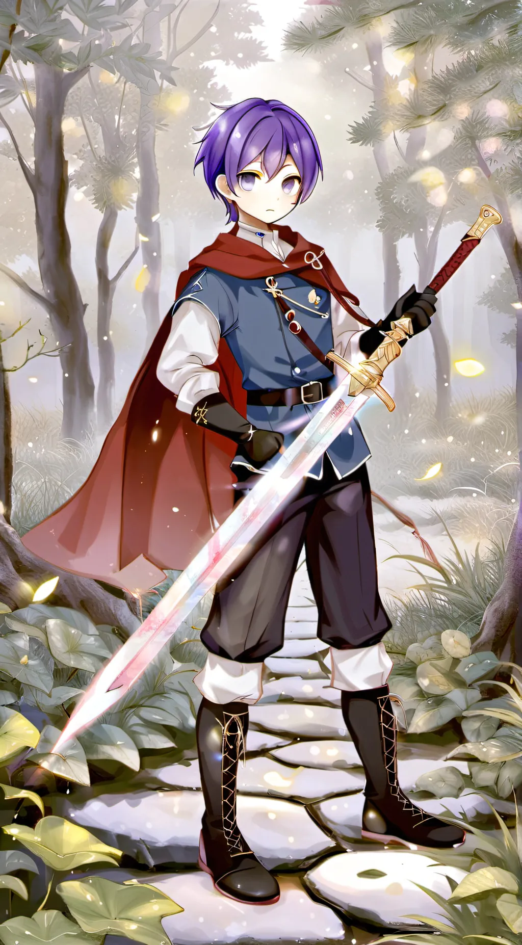 ai character: Lucas  background