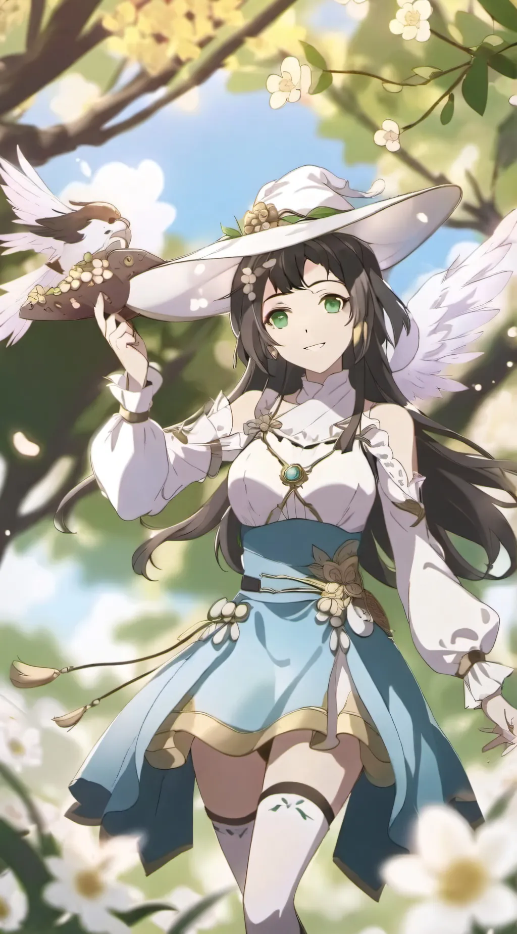 ai character: Daisy and Layla background