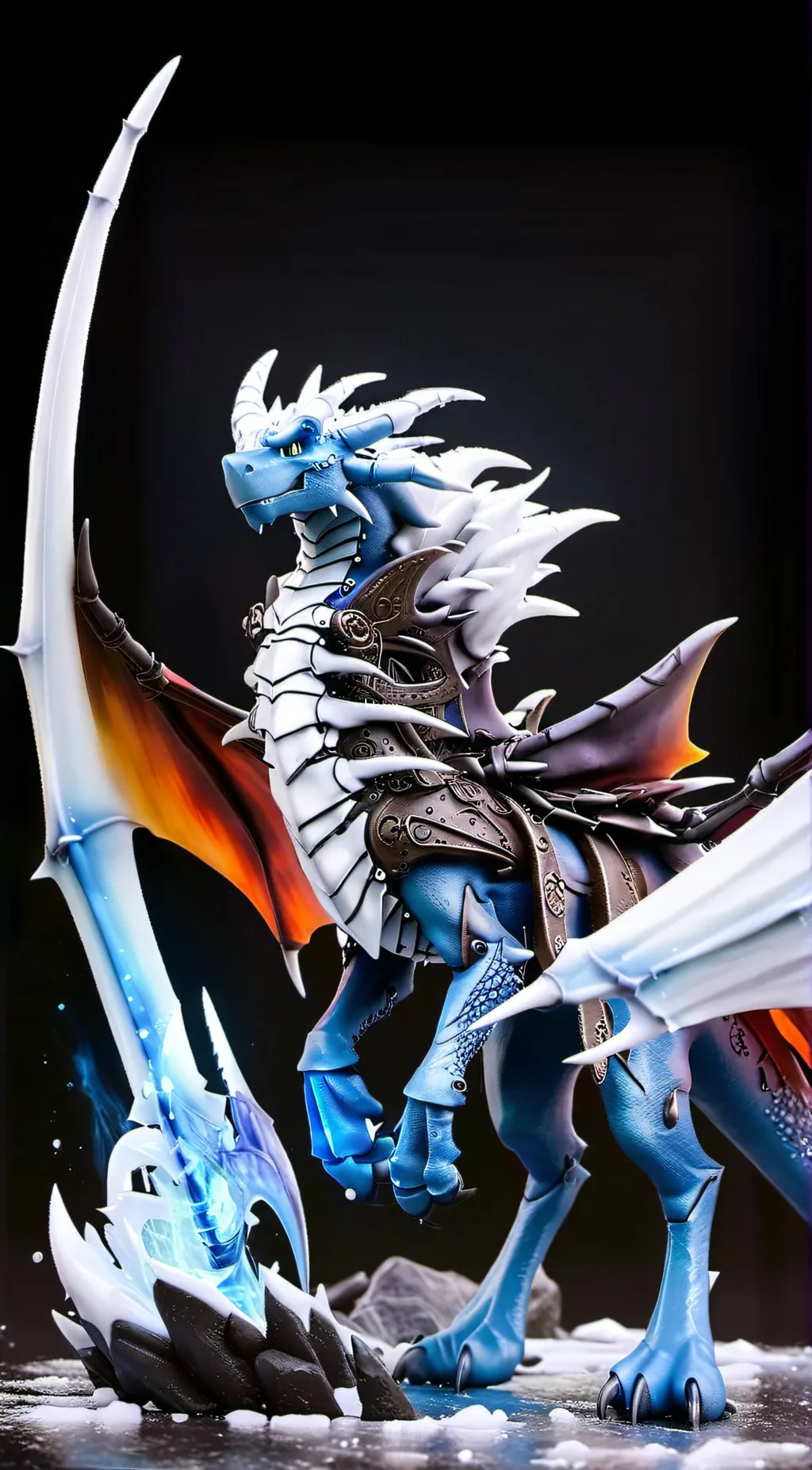 ai character: frost bite  background