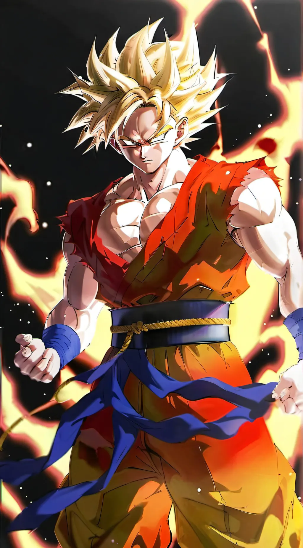 ai character: Goku background