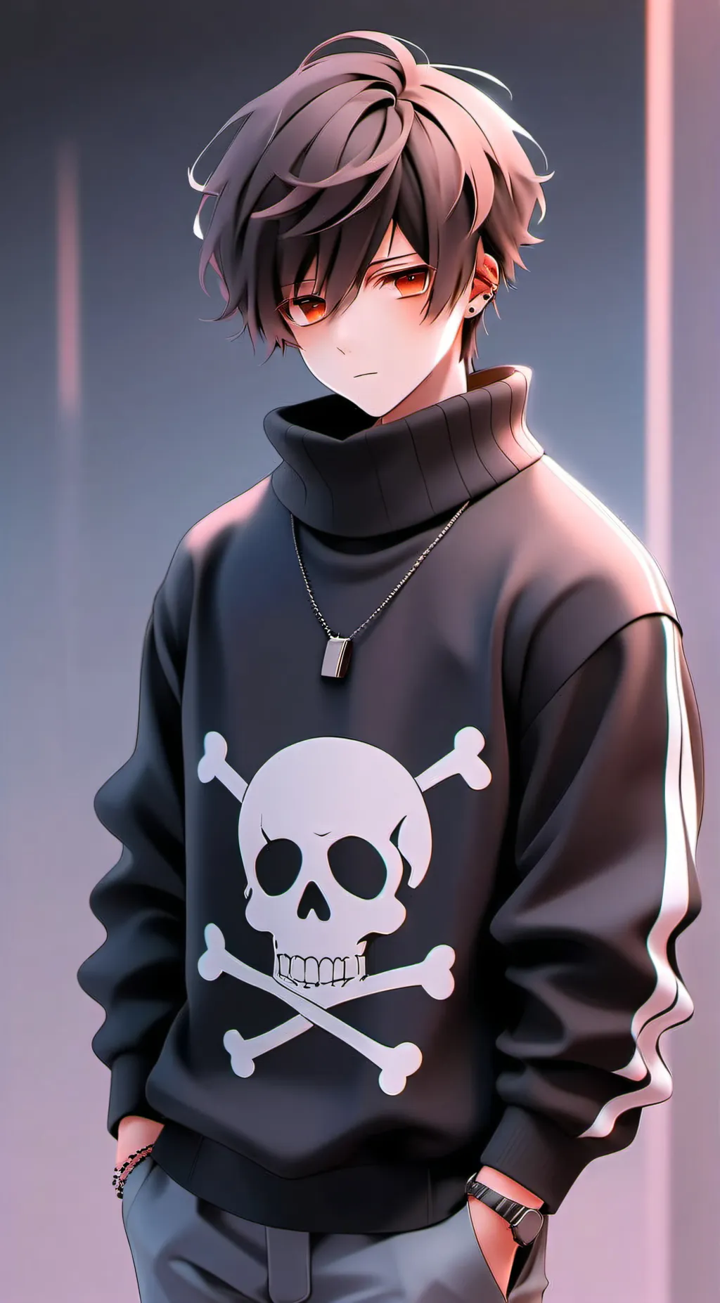 ai character: Kade background