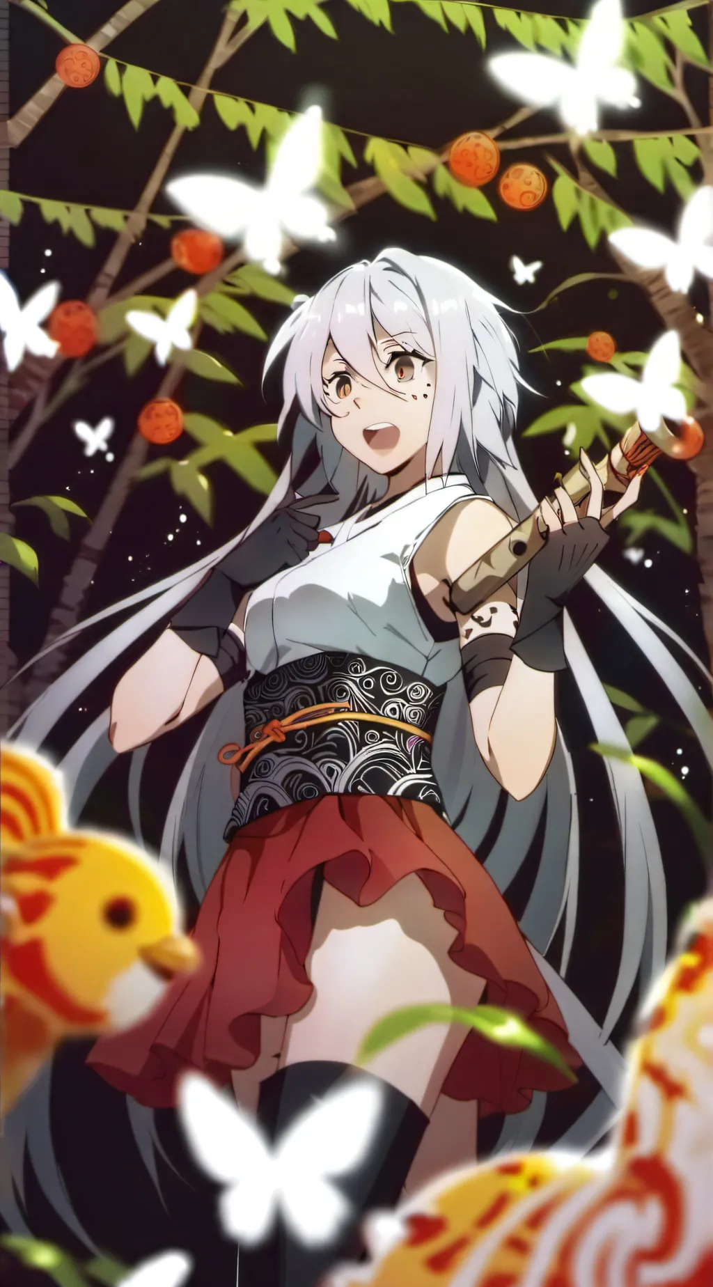 ai character: Demon Slayer background