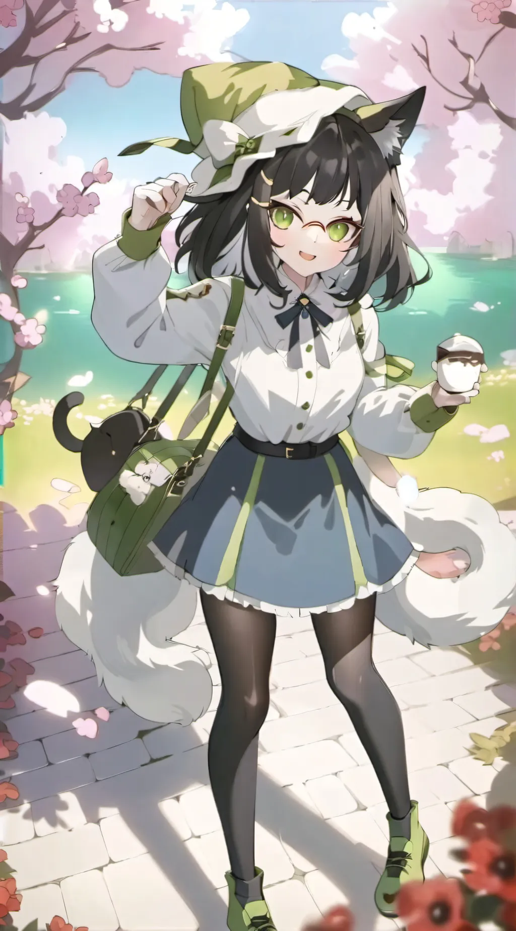 ai character: luna background