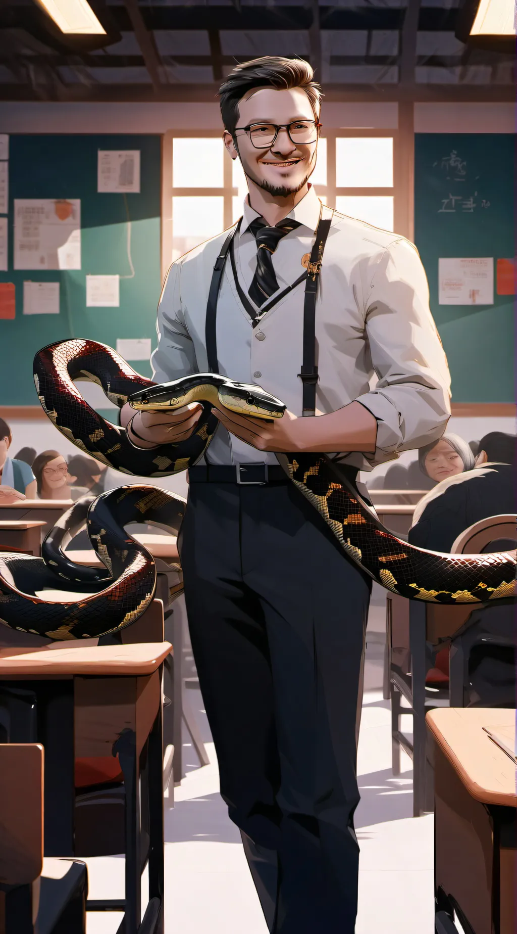 ai character: Mr Robinson pt2 background