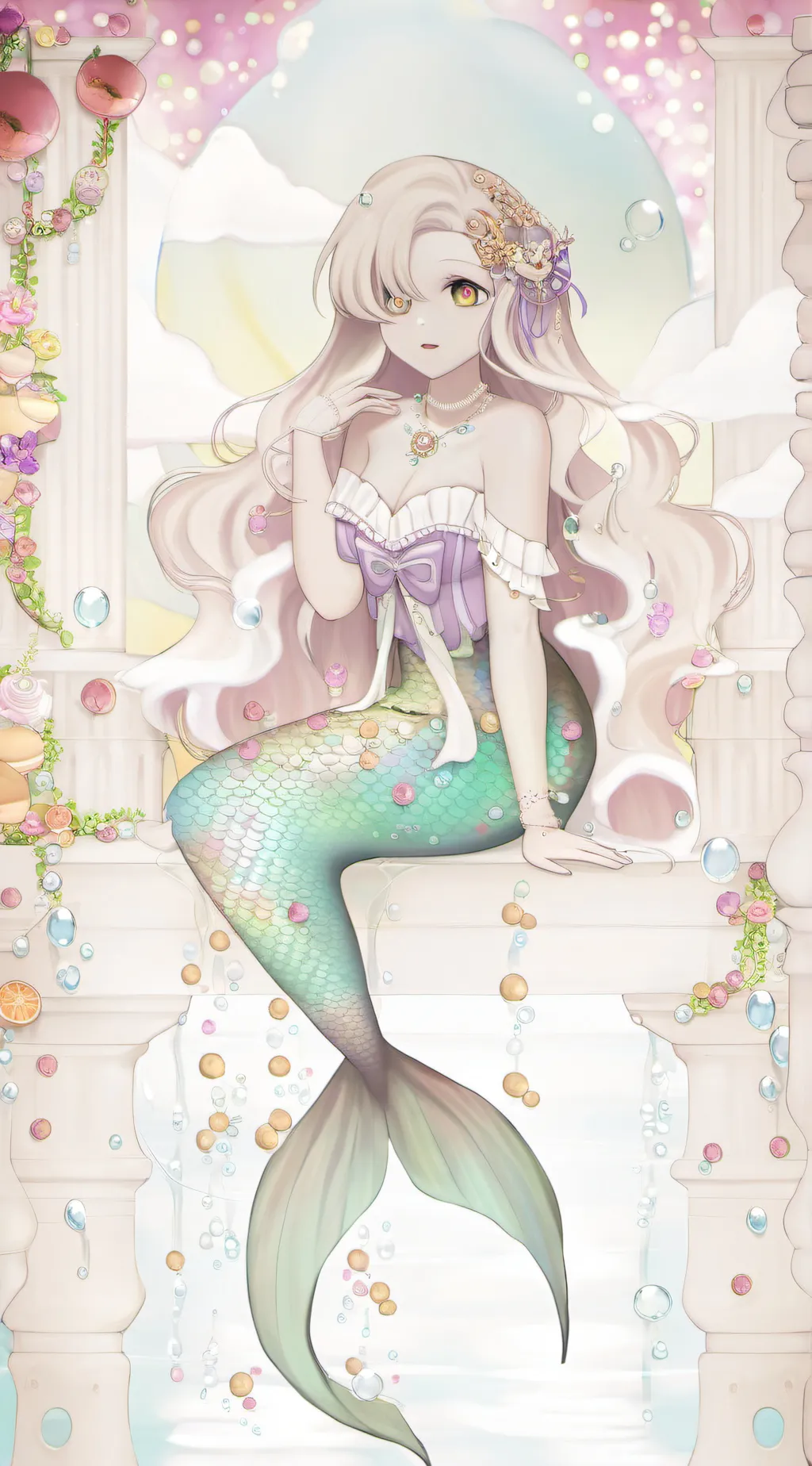 ai character: Siren background