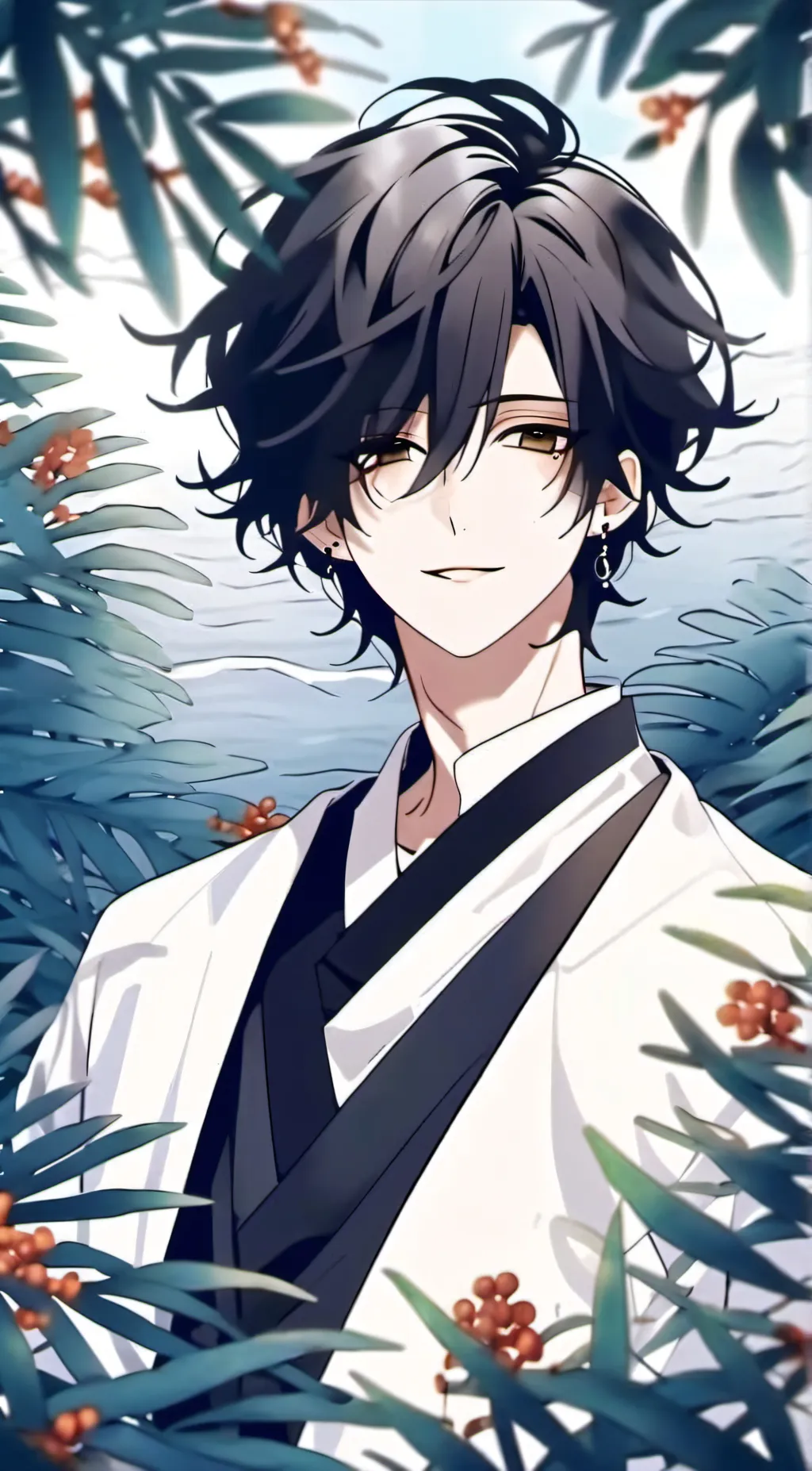 ai character: souta Hayashi  background