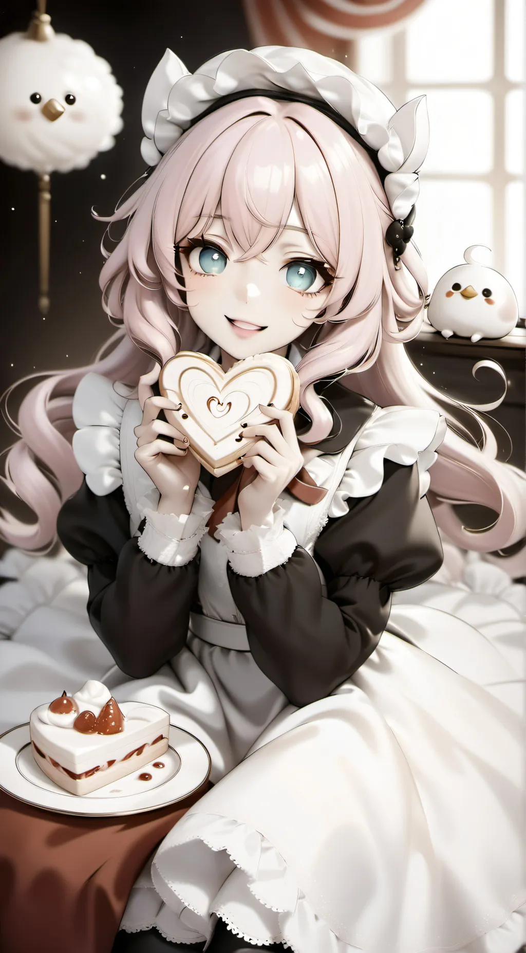 ai character: The love harshira  background