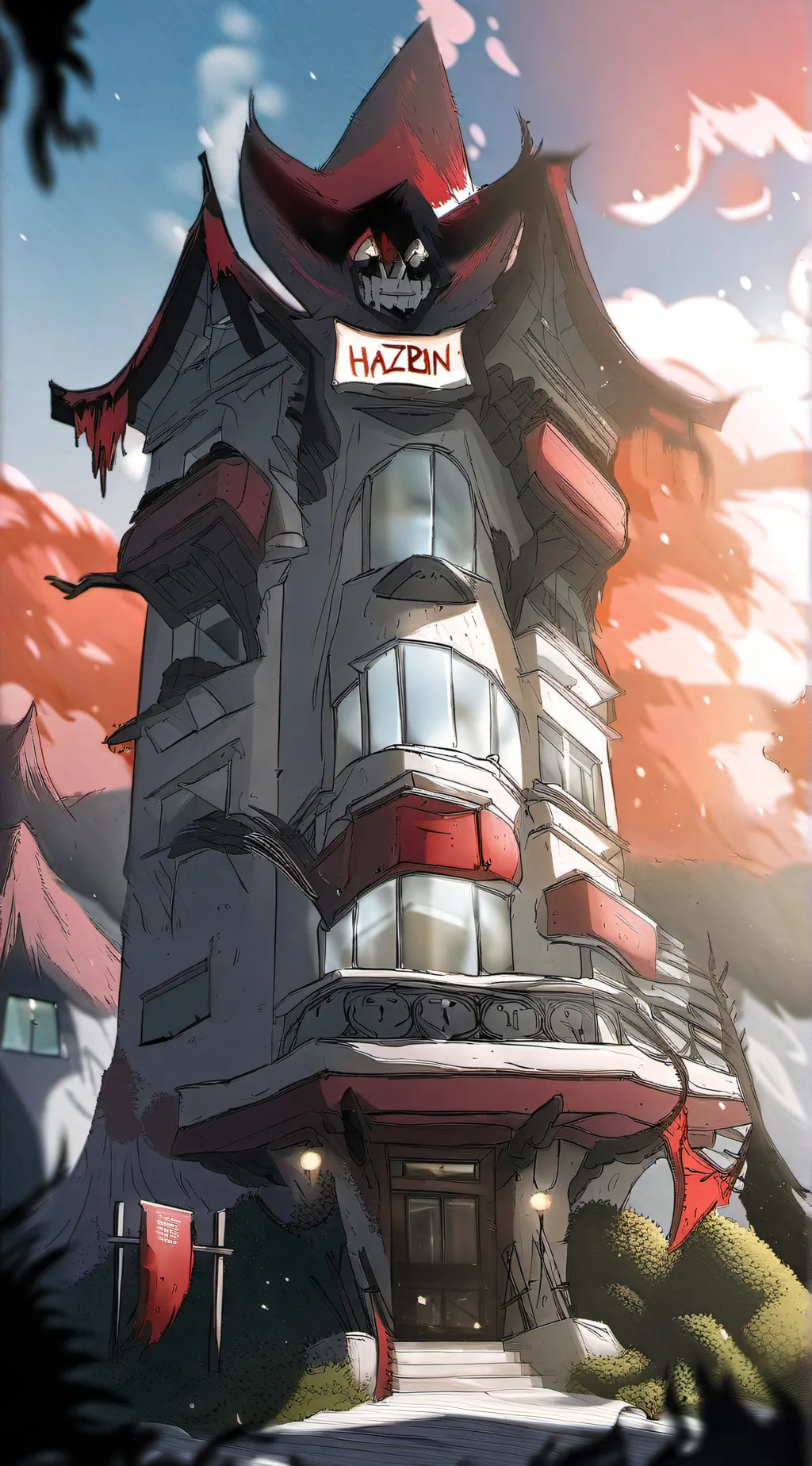 ai character: hazbin background