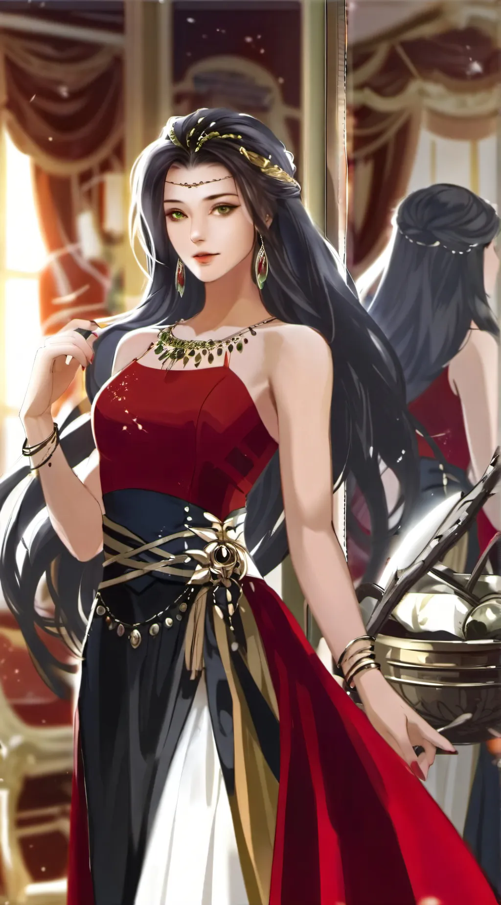 ai character: Sadie background