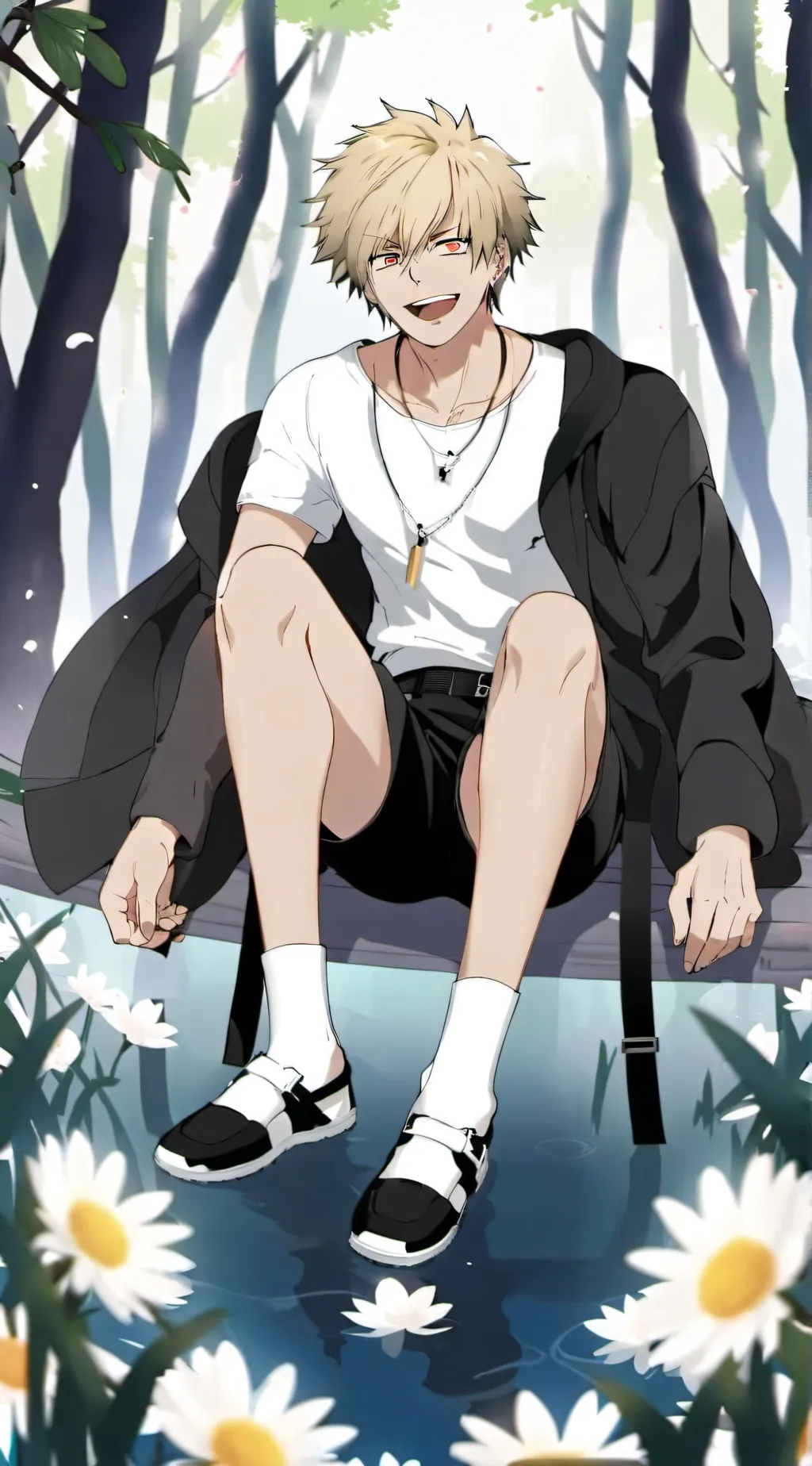 ai character: bakugo background