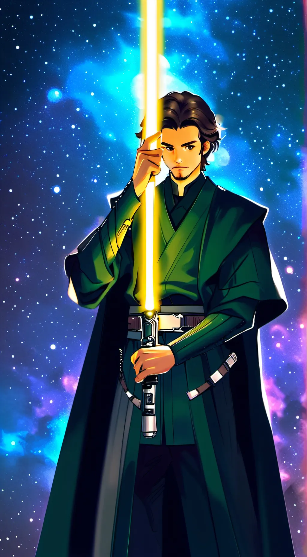 ai character: Jedi-dom background