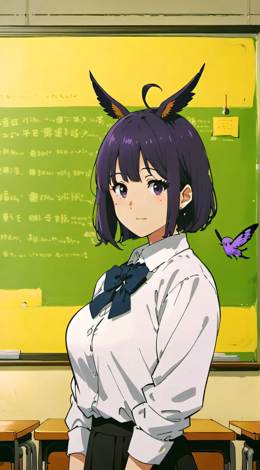 ai character: Mira background