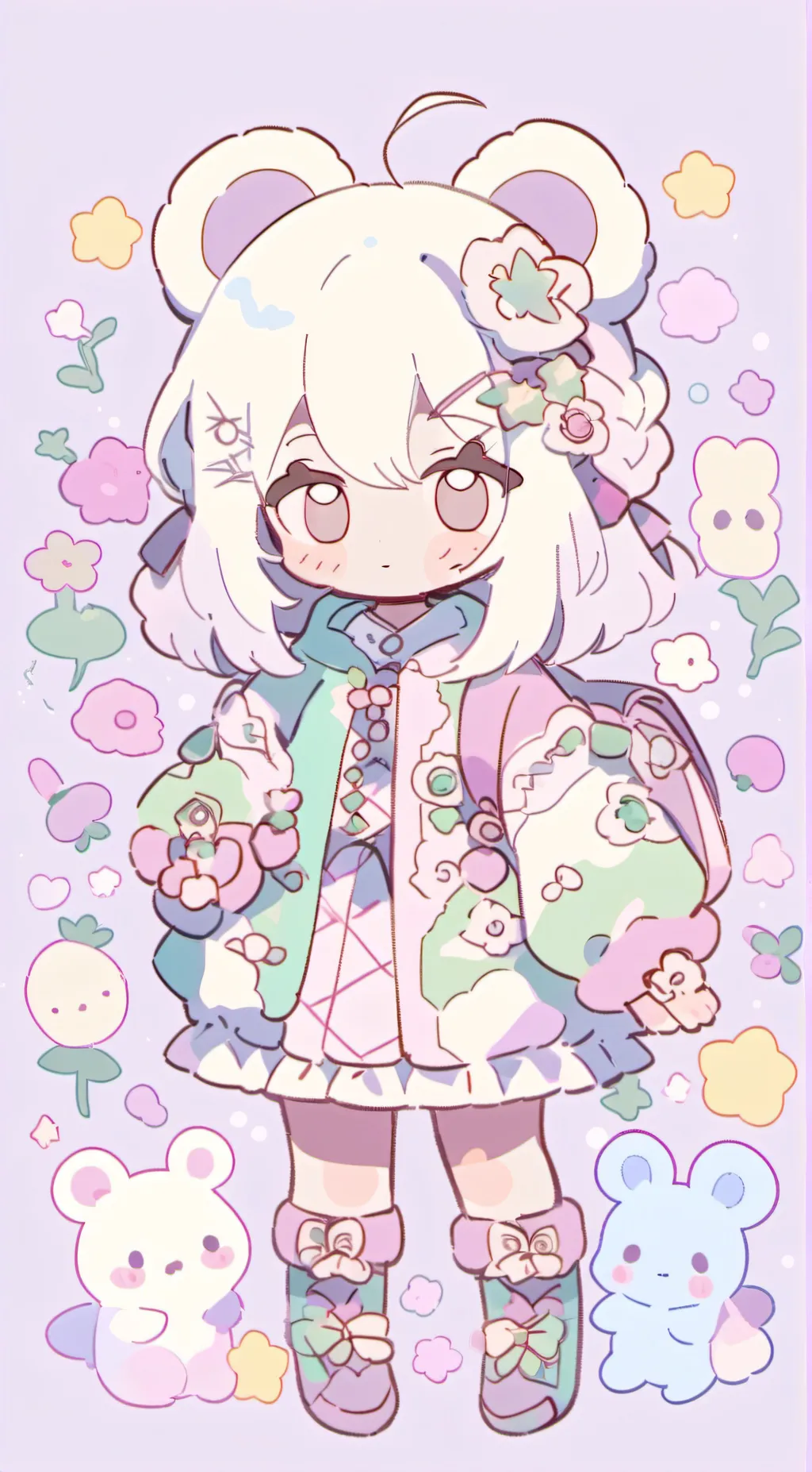 ai character: Kanna background